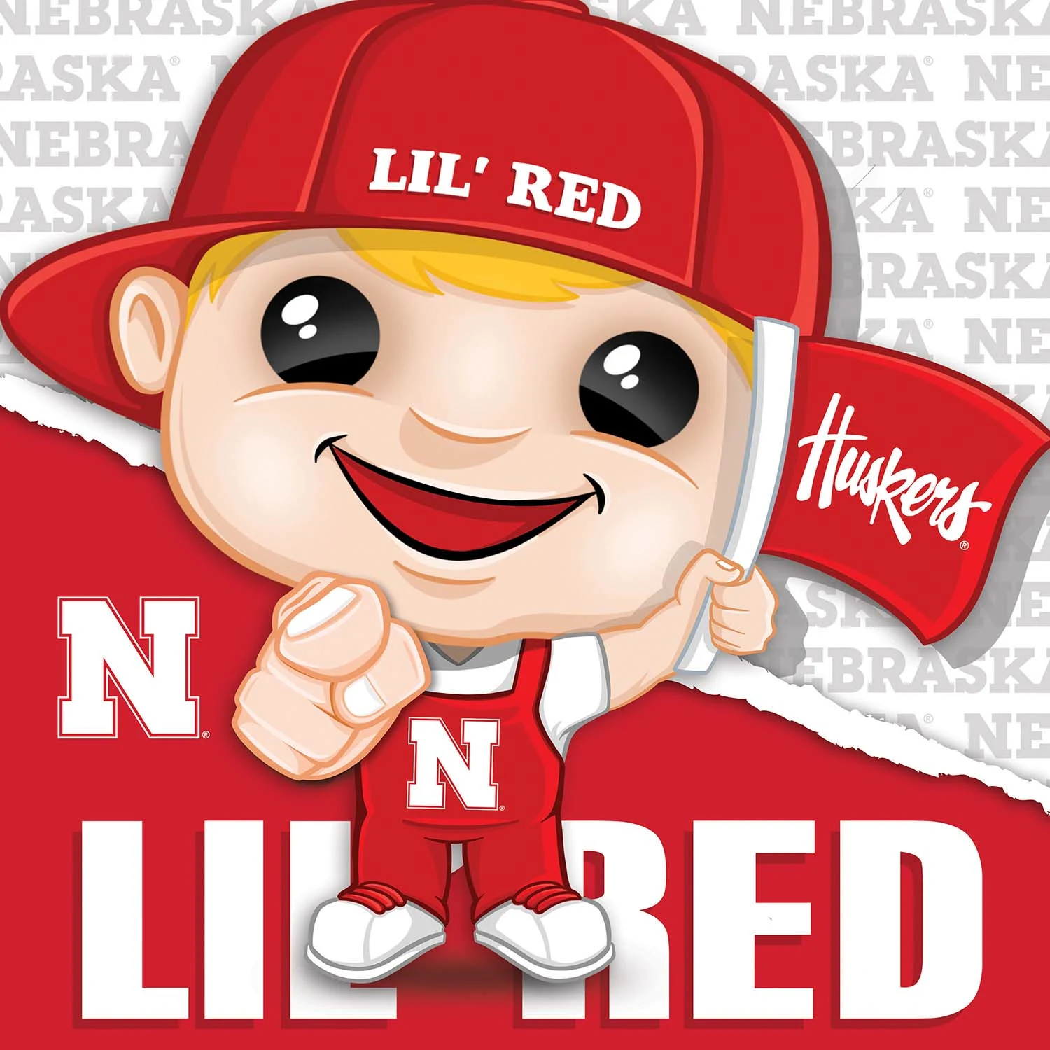 Nebraska Cornhuskers NCAA Mascot