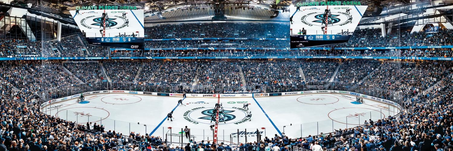 Seattle Kraken NHL Panoramic Puzzle - Scratch and Dent Sports
