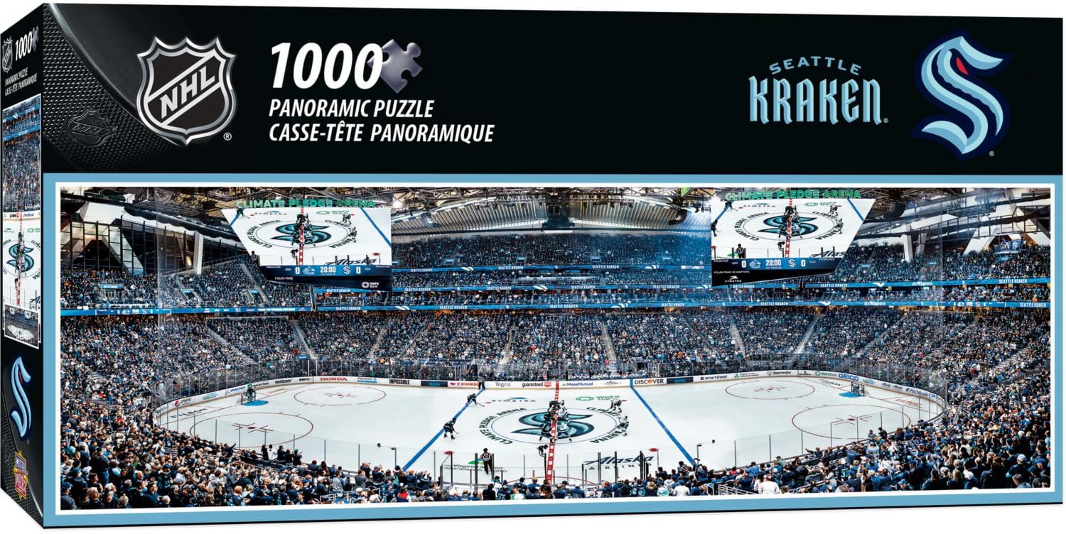 Seattle Kraken NHL Panoramic Puzzle - Scratch and Dent