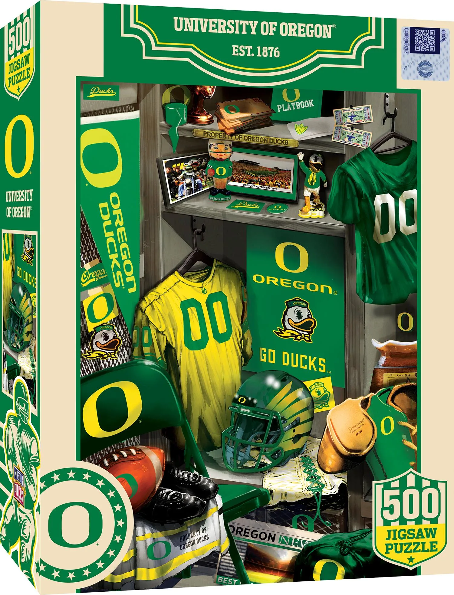 Oregon Ducks NCAA Locker Room