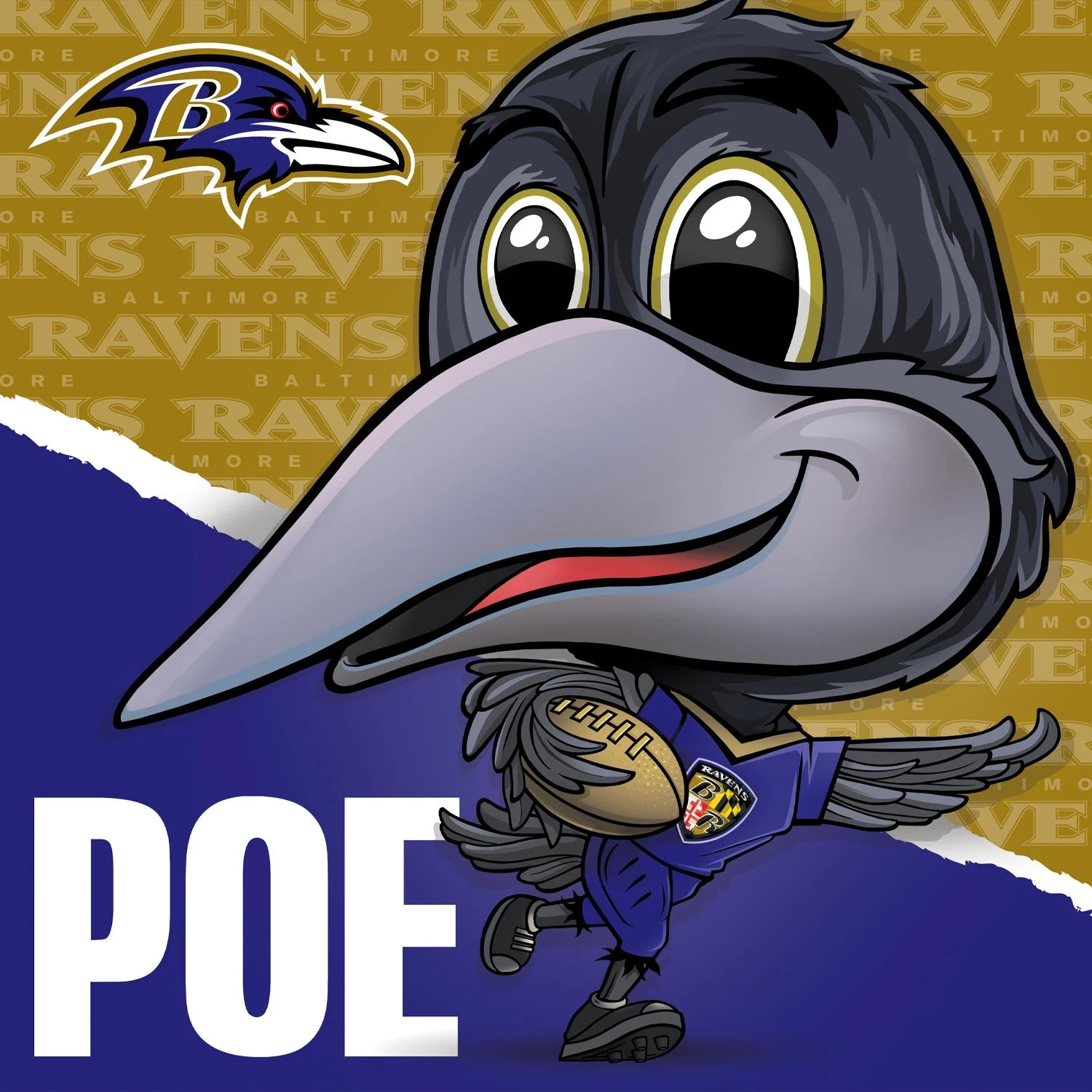 Baltimore Ravens NFL Mascot