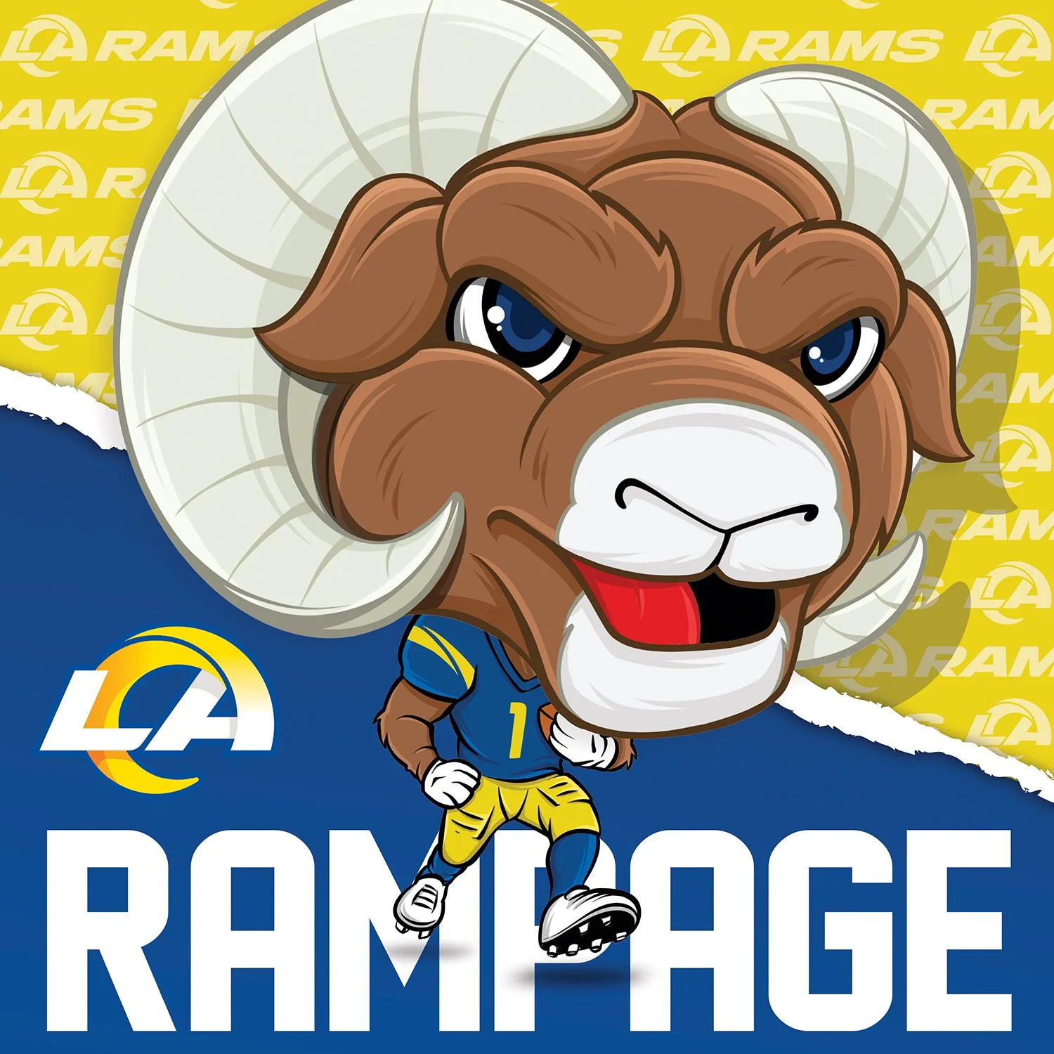 Los Angeles Rams NFL Mascot