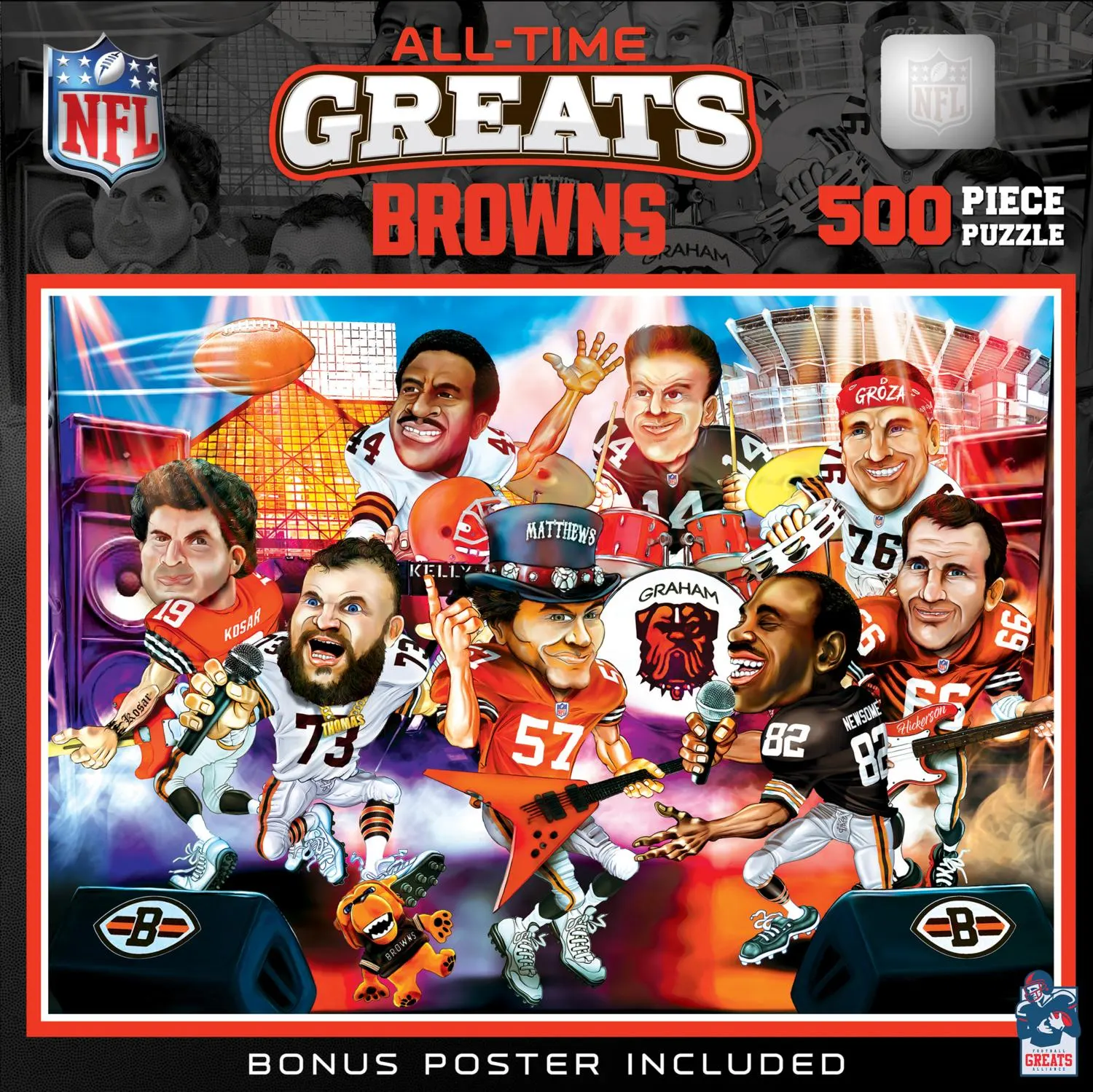 Cleveland Browns NFL All-Time Greats Sports