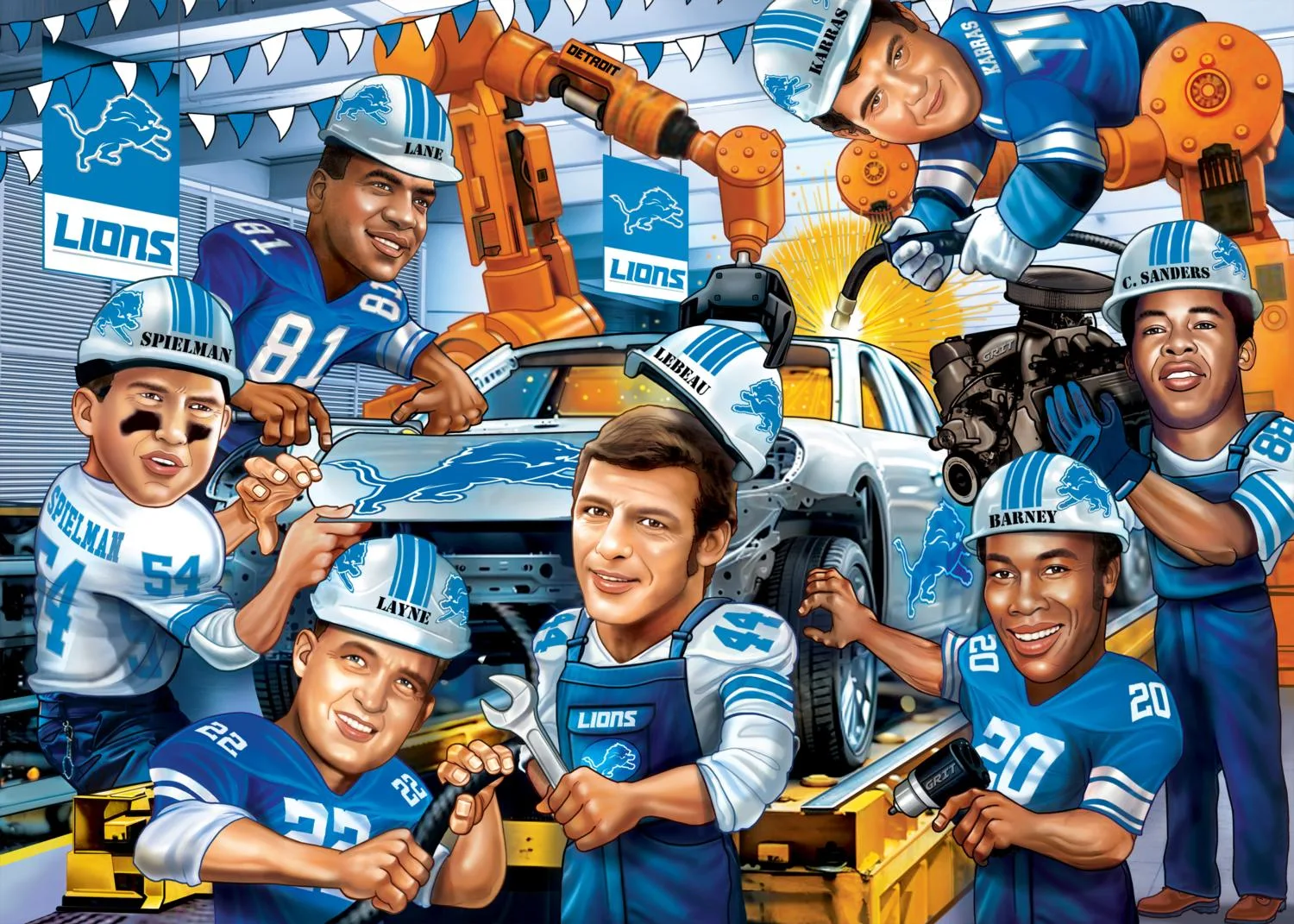 Detroit Lions NFL All-Time Greats