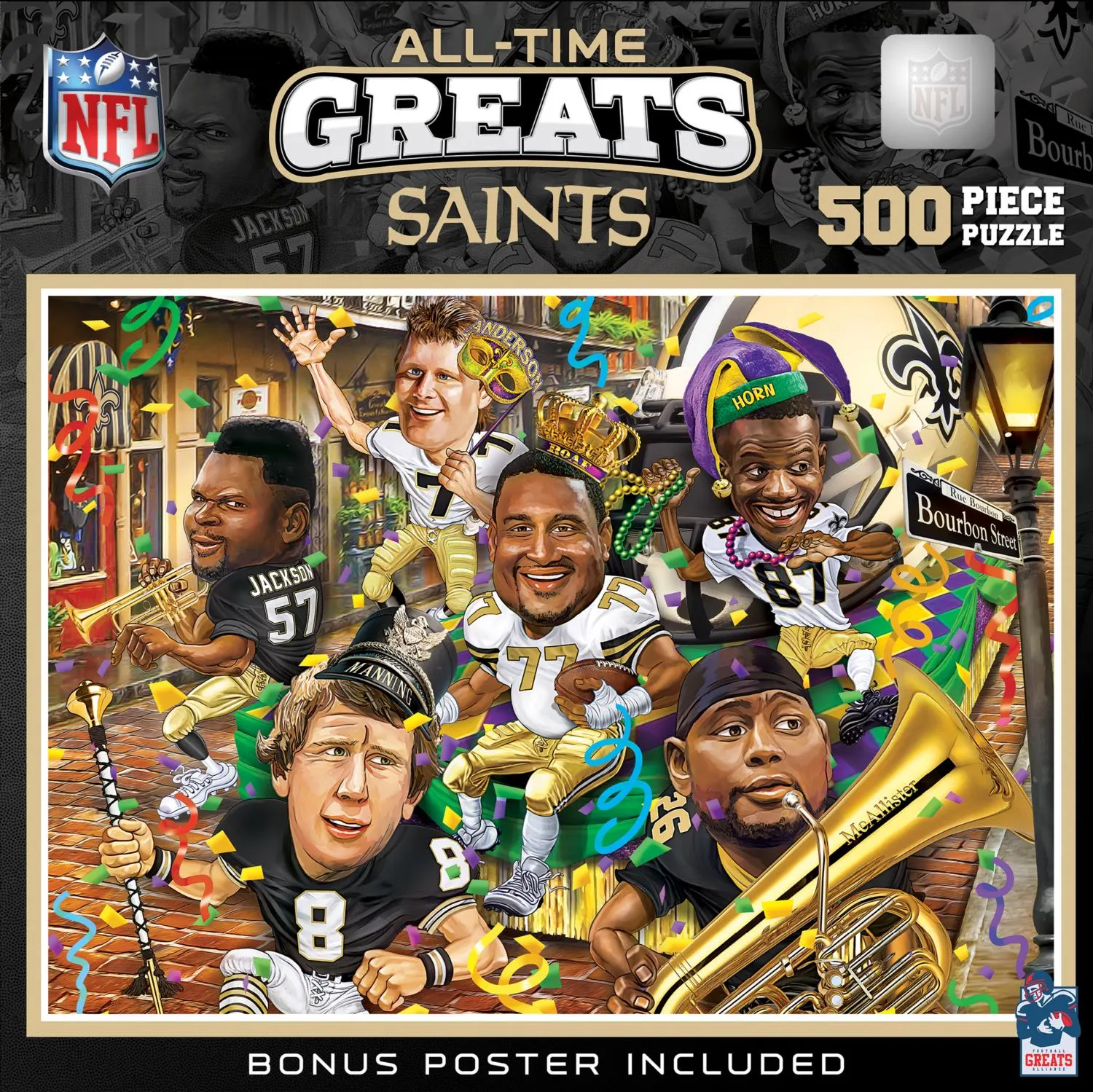 New Orleans Saints NFL All-Time Greats Sports