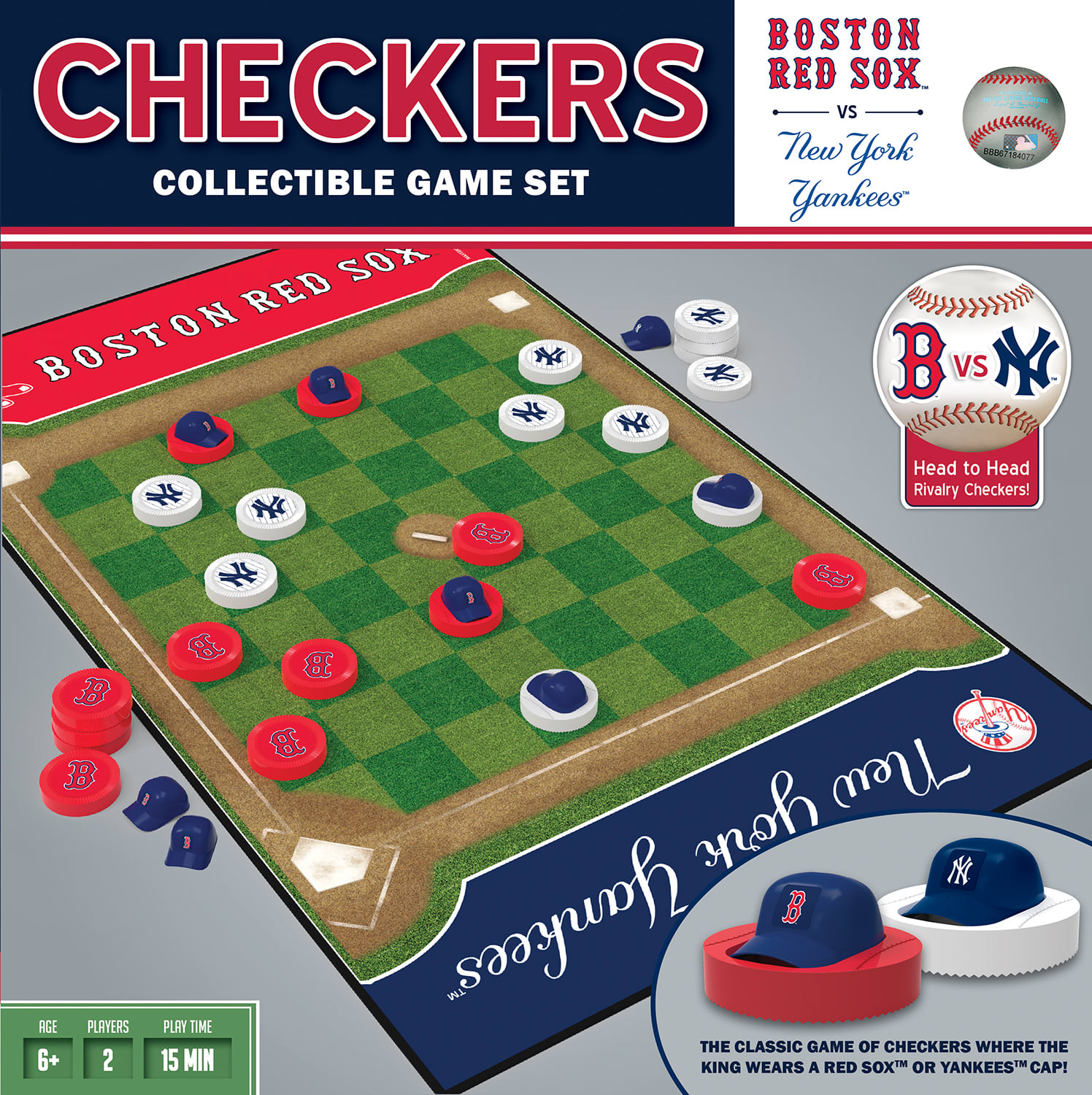 Boston Red Sox vs New York Yankees Rivalry Checkers