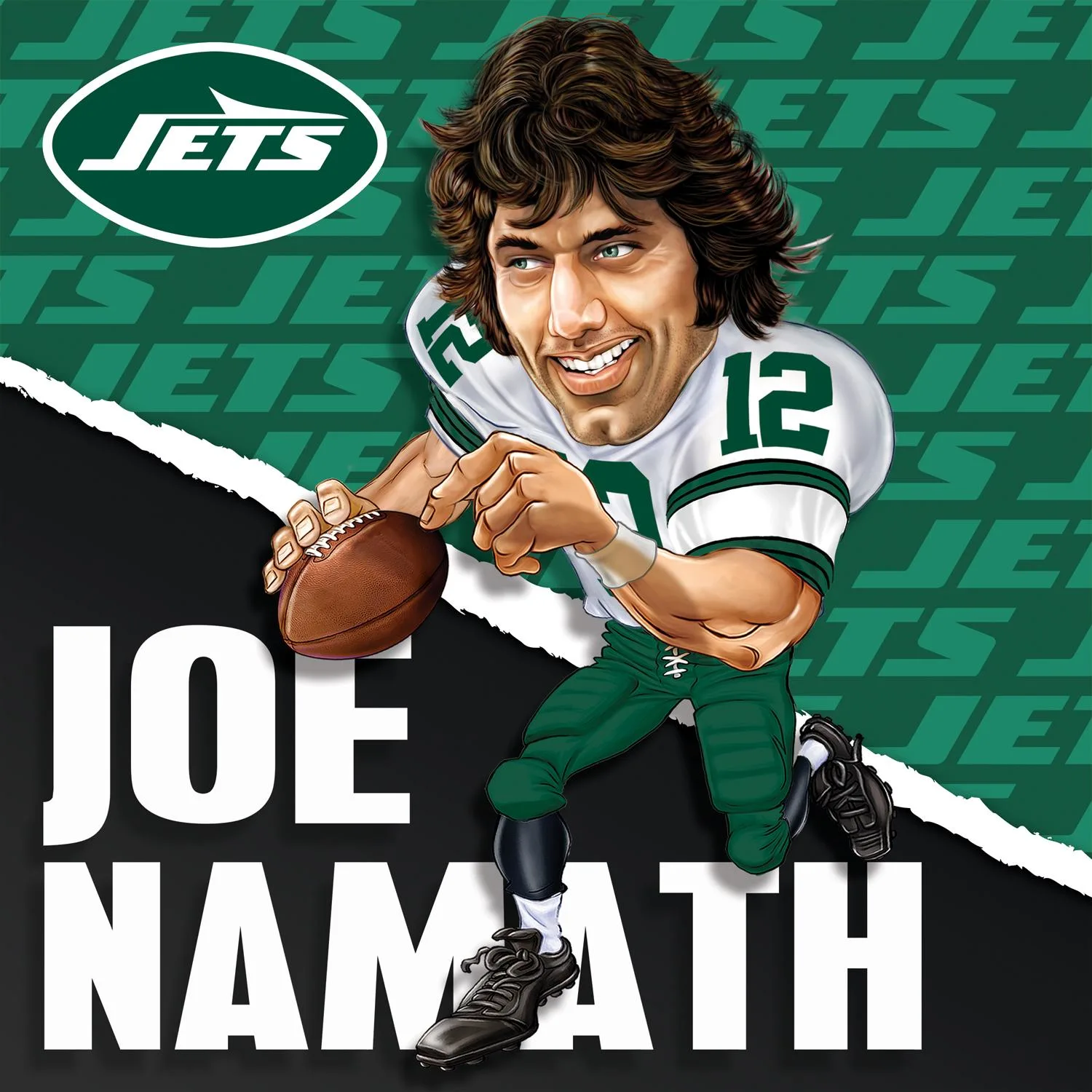 New York Jets NFL All-Time Greats  - Joe Namath