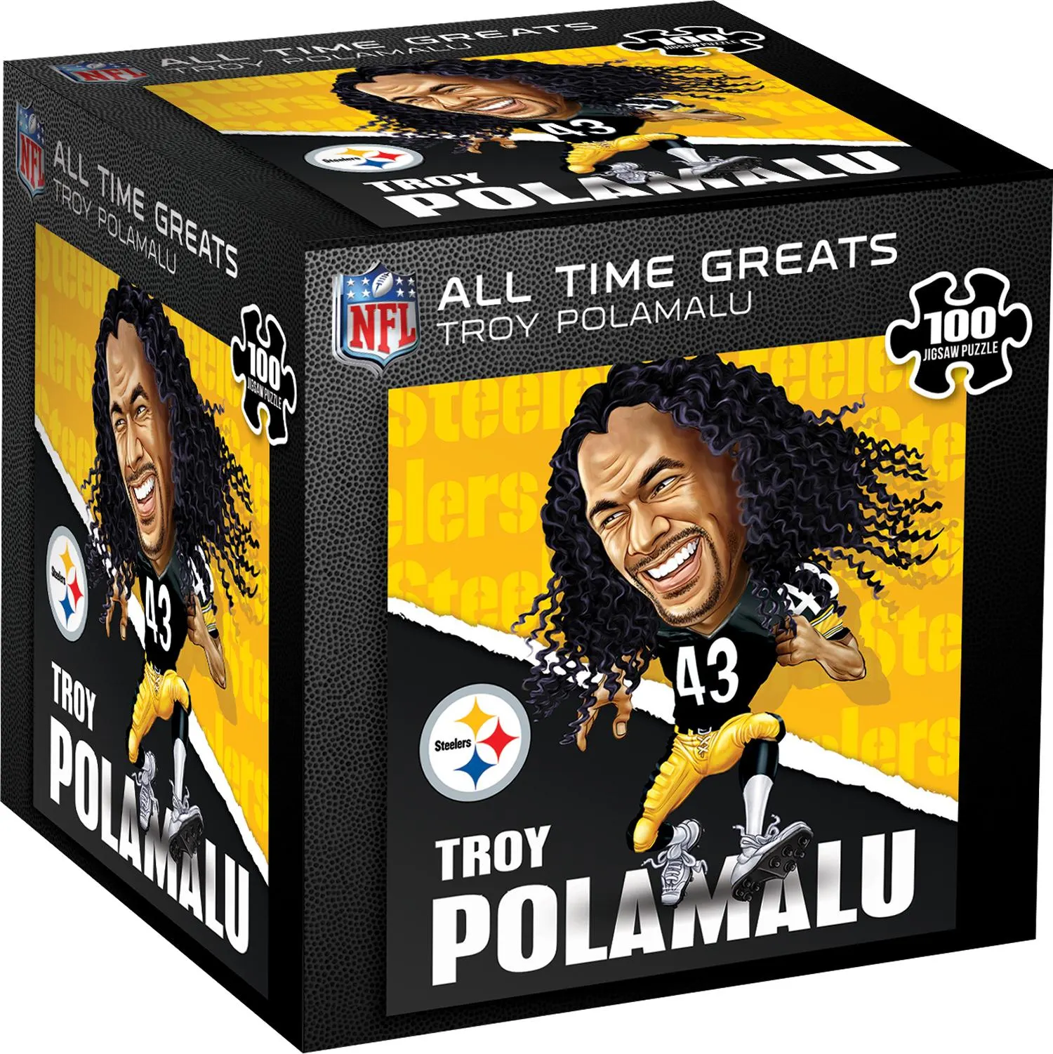 Pittsburgh Steelers NFL All-Time Greats - Troy Polamalu Sports