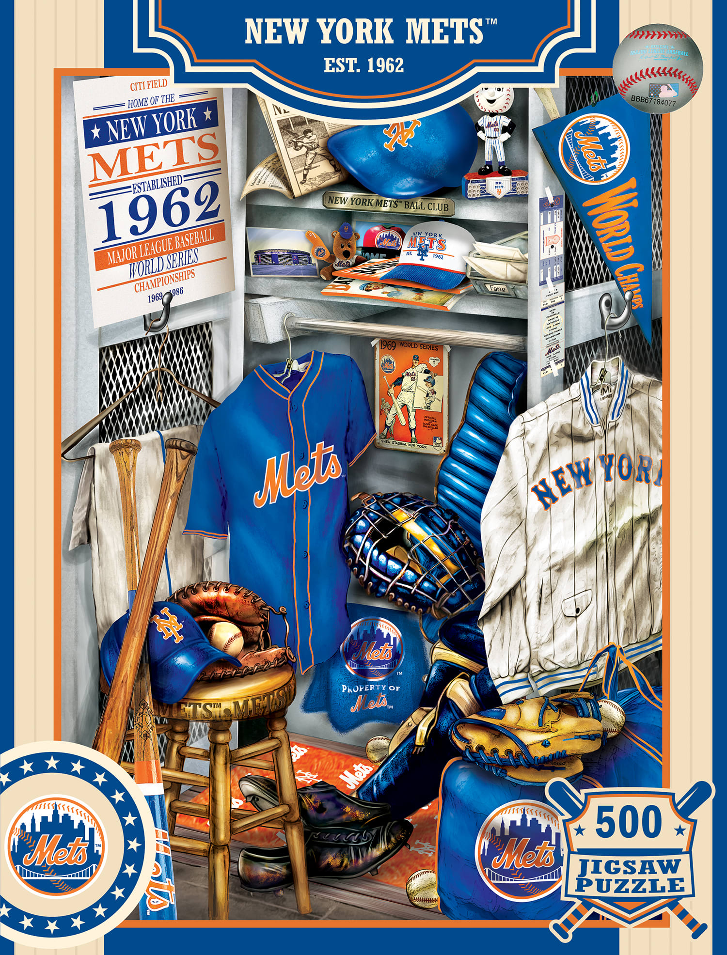 New York Mets MLB Locker Room Sports