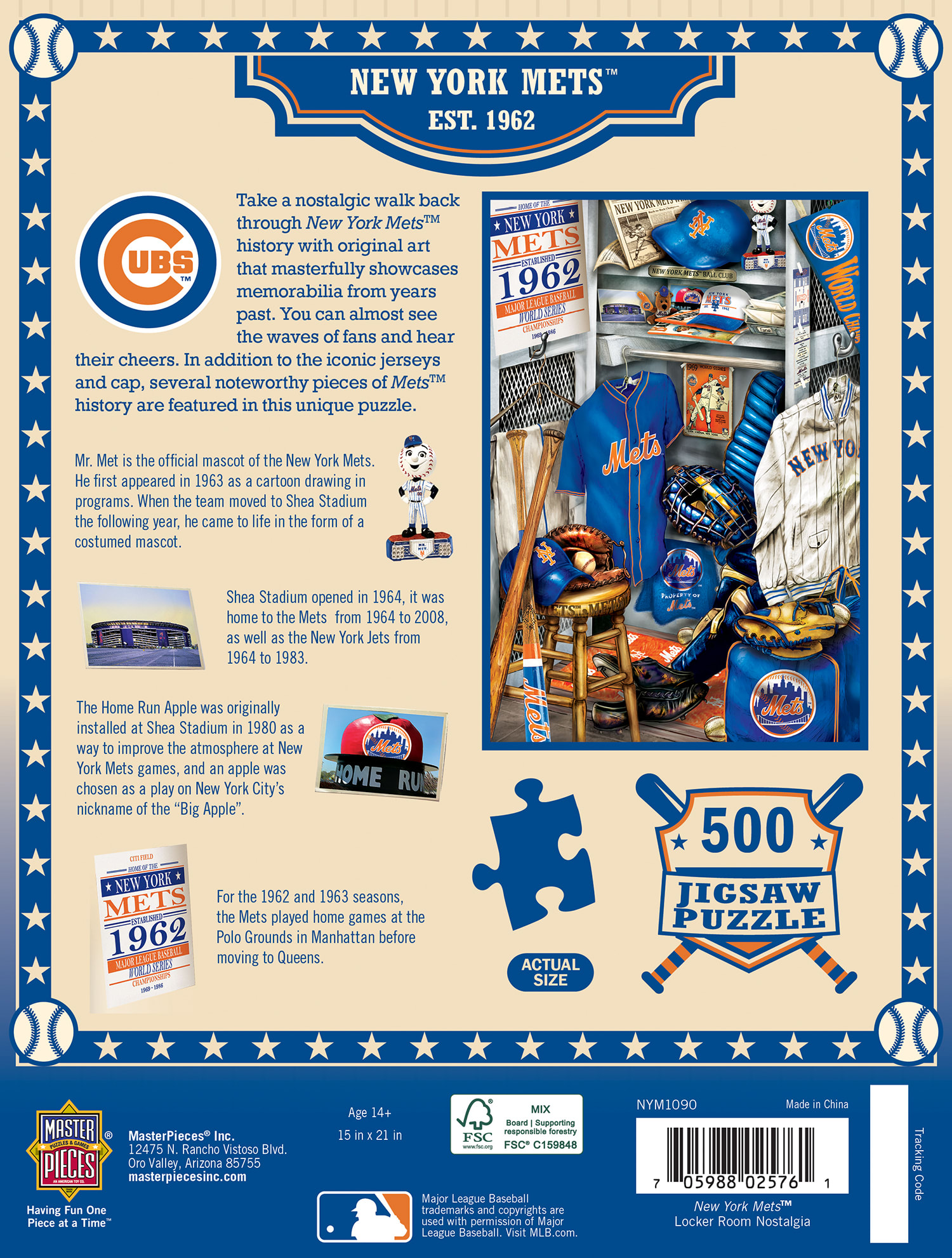 New York Mets MLB Locker Room