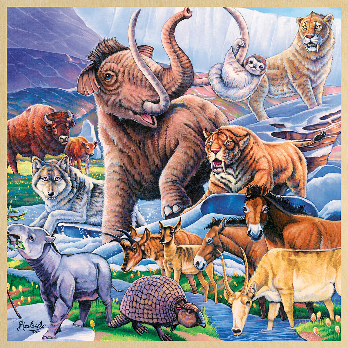 Ice Age Friends Animals Jigsaw Puzzle