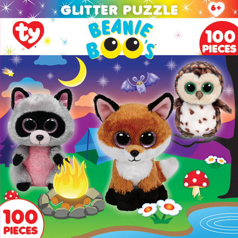 Campfire Club Animals Glitter / Shimmer / Foil Puzzles