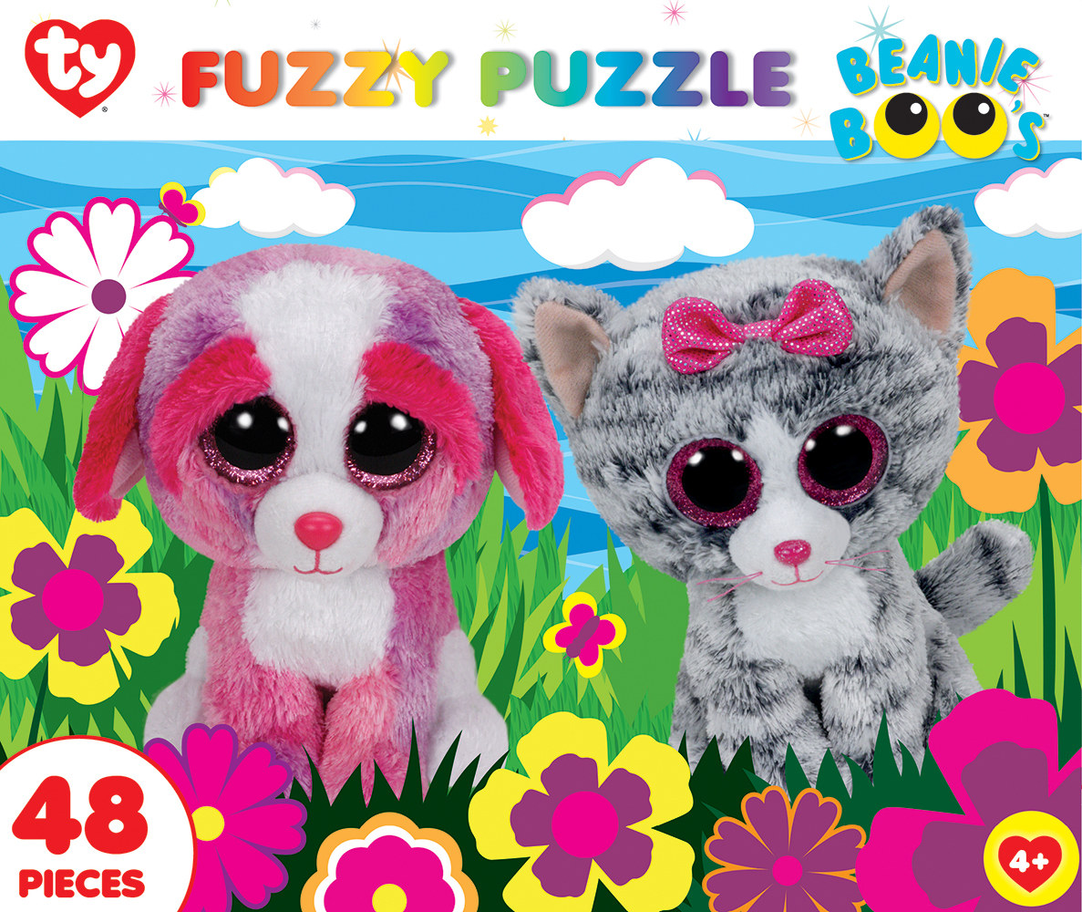 Garden Buddies (Fuzzy Puzzle) Cats Jigsaw Puzzle