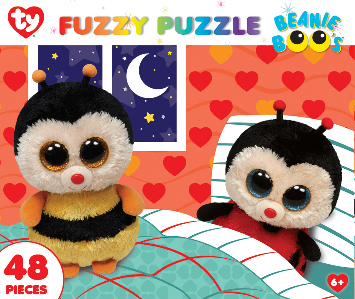 Snuggle Buddies (Fuzzy Puzzle) Butterflies and Insects Jigsaw Puzzle