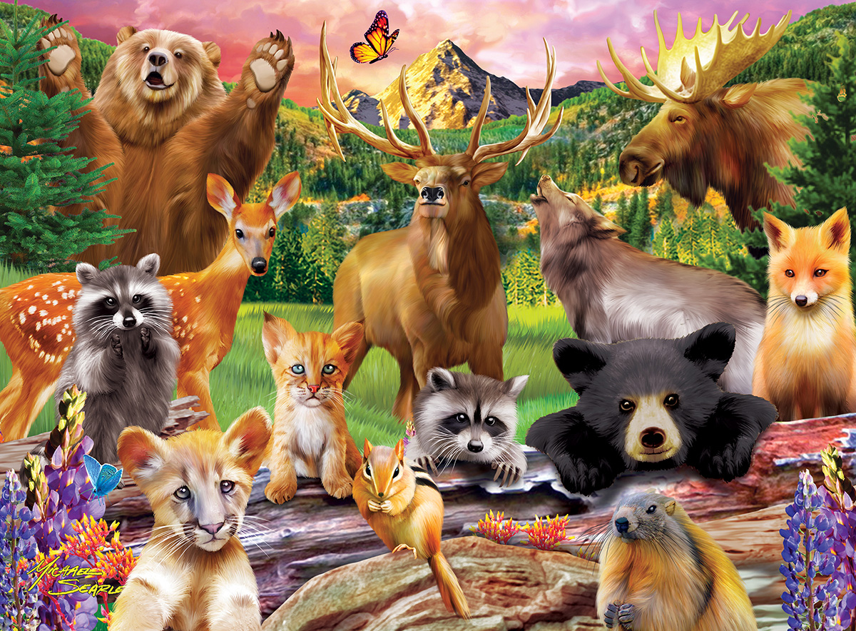 National Parks Animals Jigsaw Puzzle
