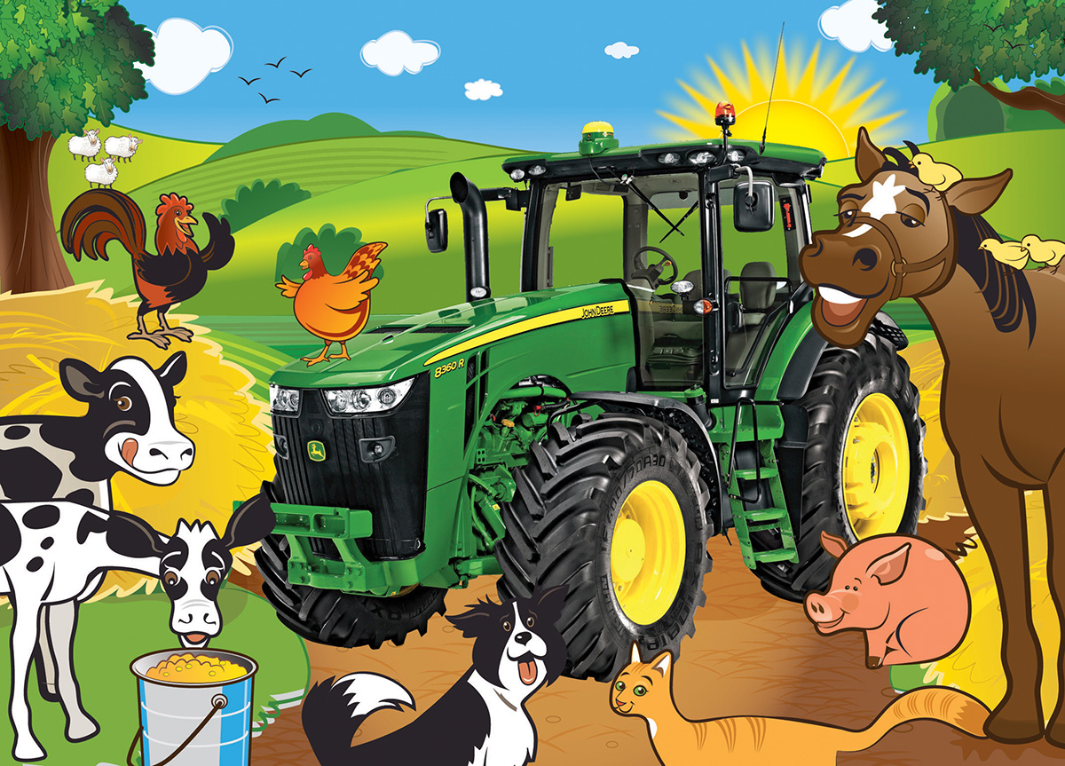 Hanging Out Farm Jigsaw Puzzle