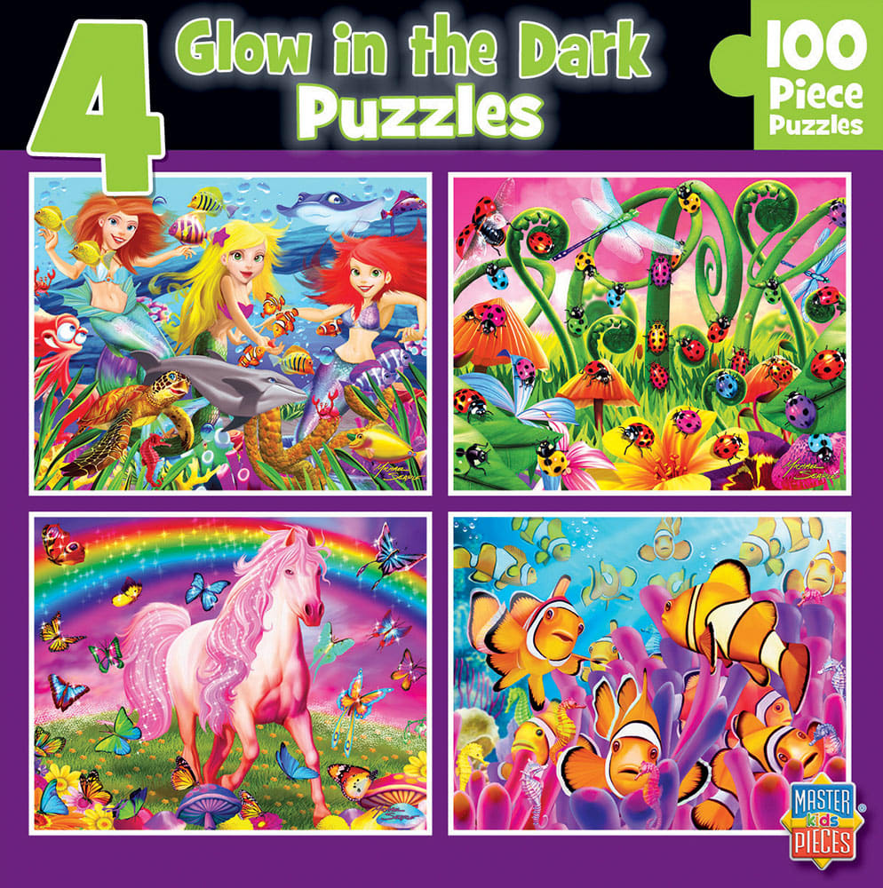 Glow In The Dark Cartoon Multipack