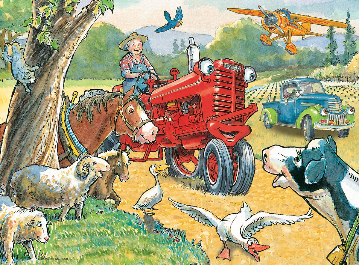 Out for a Ride Farm Jigsaw Puzzle