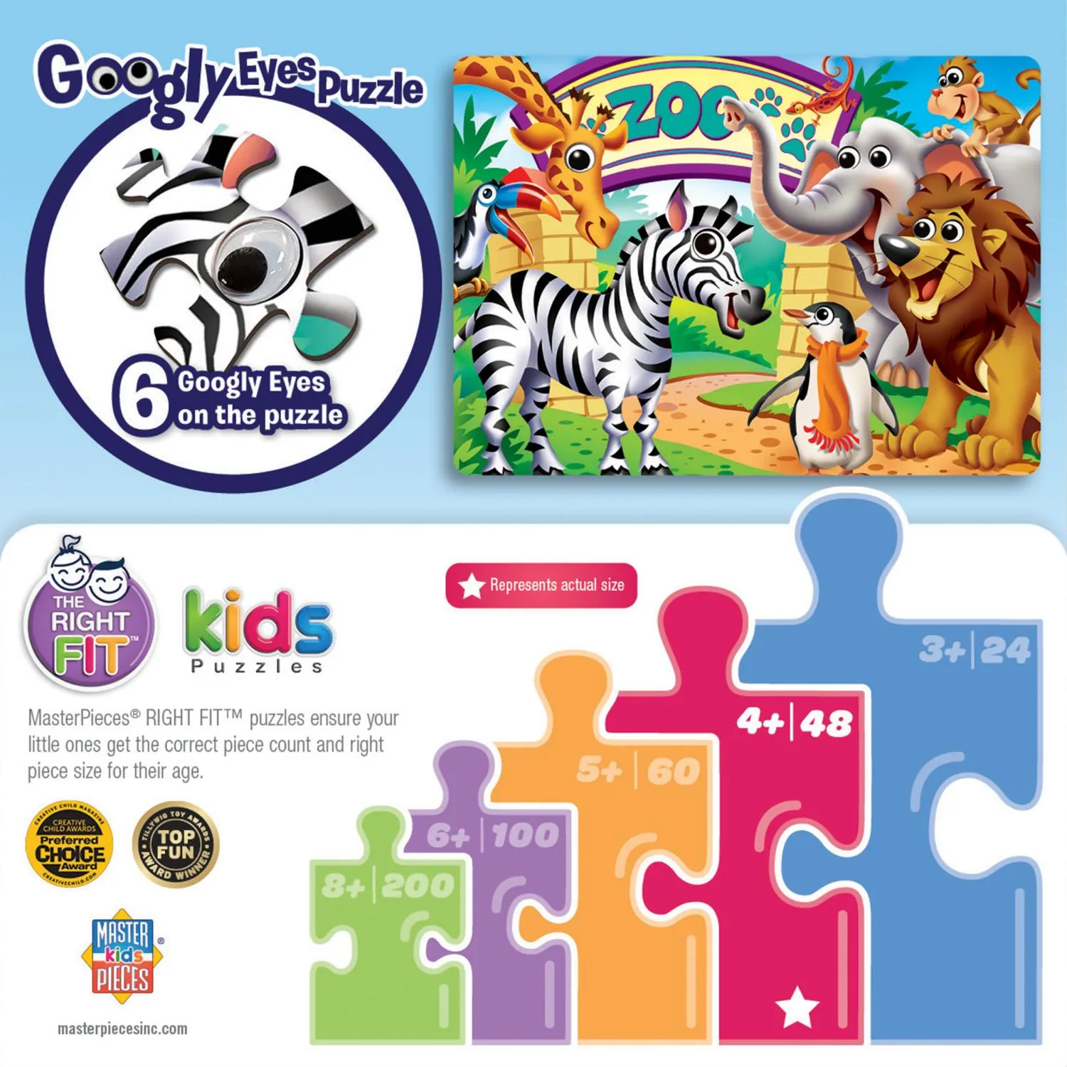 Googly Eyes - Zoo Animals