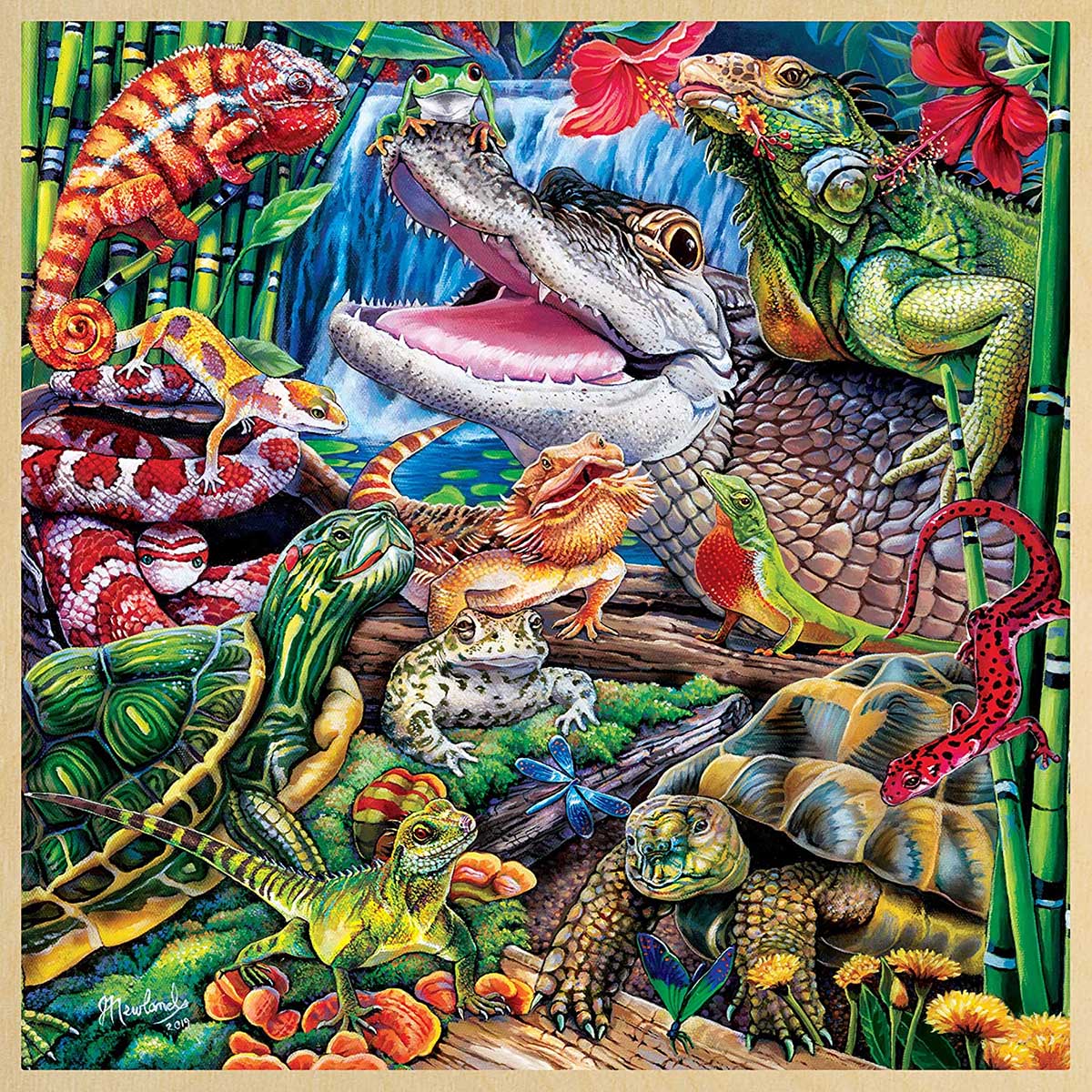 Reptile Friends Reptile & Amphibian Tray Puzzle