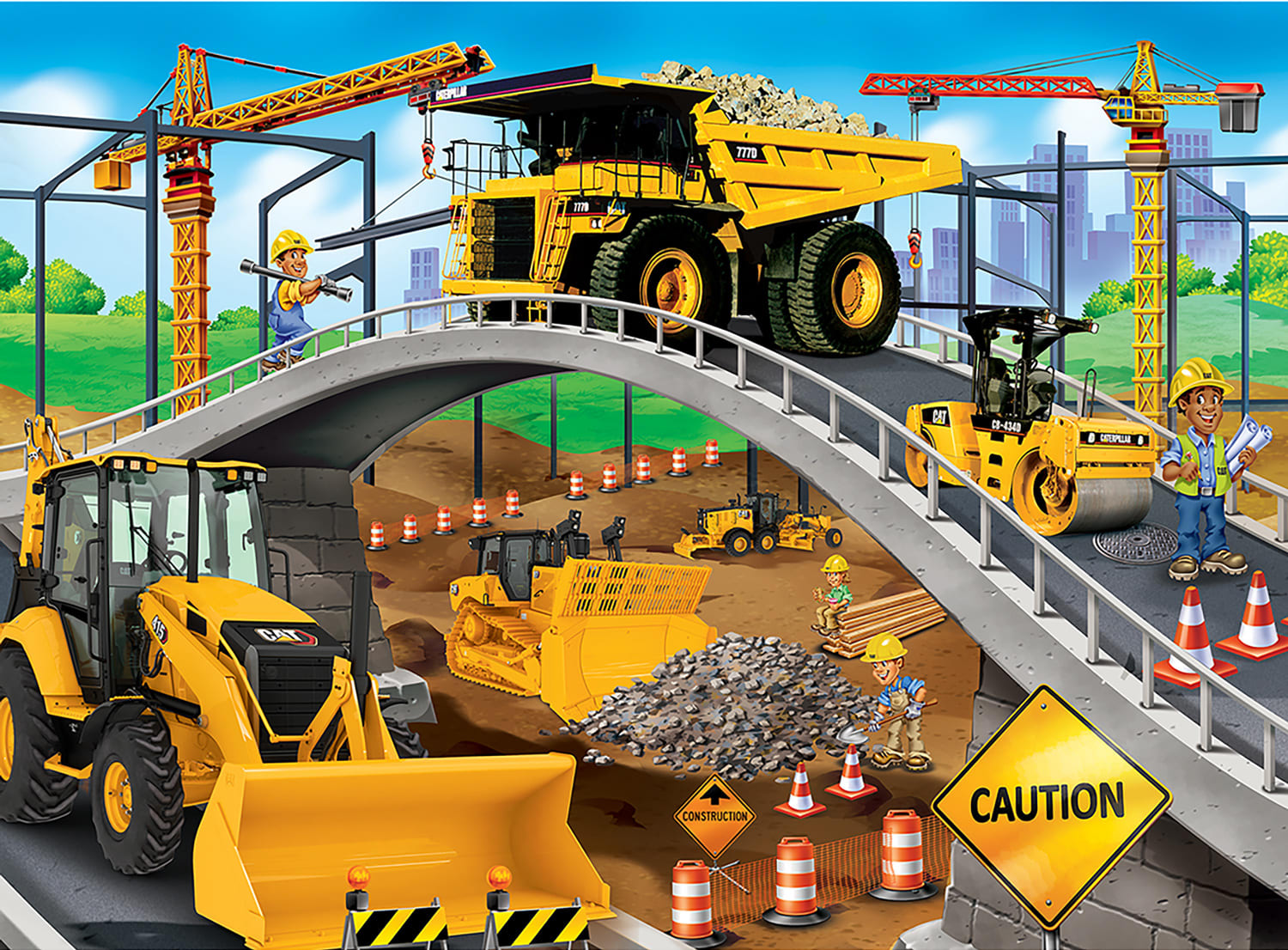 Under the Bridge Construction