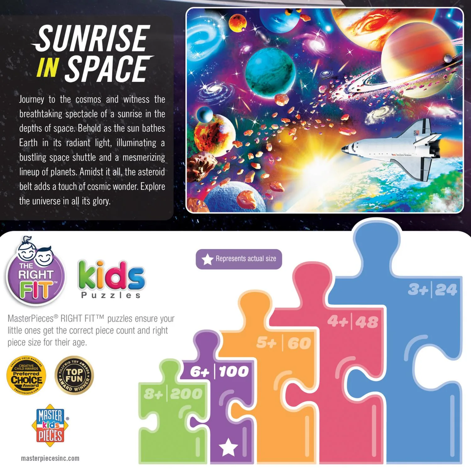 NASA - Sunrise in Space Puzzle