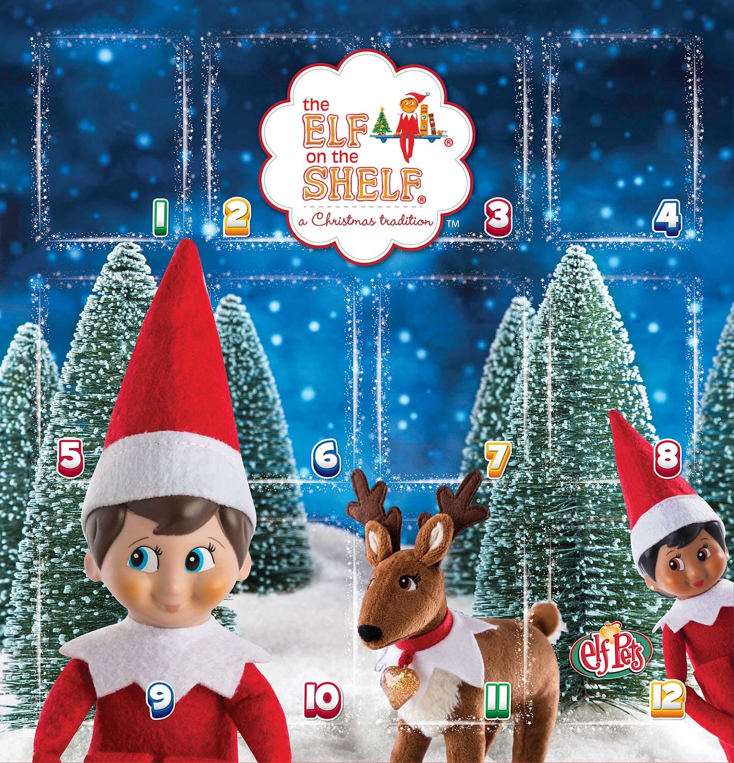 12 Days of Elf on the Shelf Puzzles - Advent Calendar