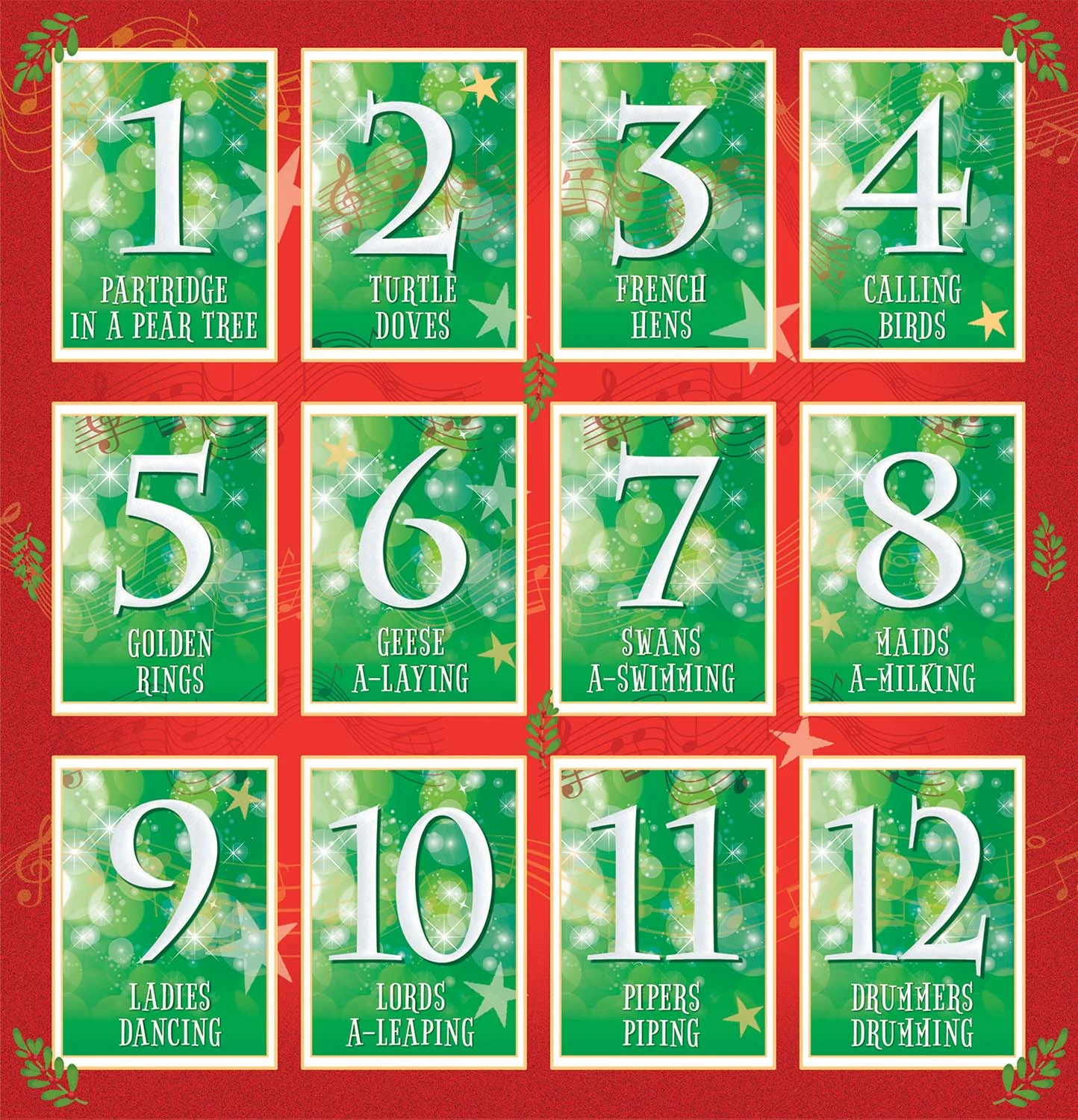 12 Days of Puzzles - Advent Calendar - Scratch and Dent
