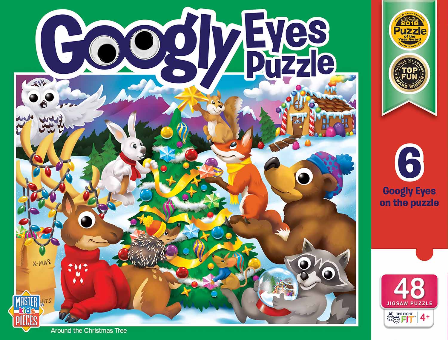 Around the Christmas Tree Christmas Jigsaw Puzzle
