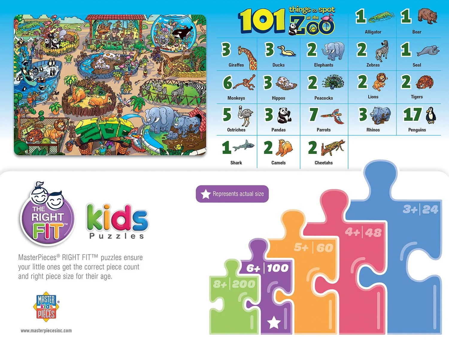 101 Things to Spot - At the Zoo - Scratch and Dent