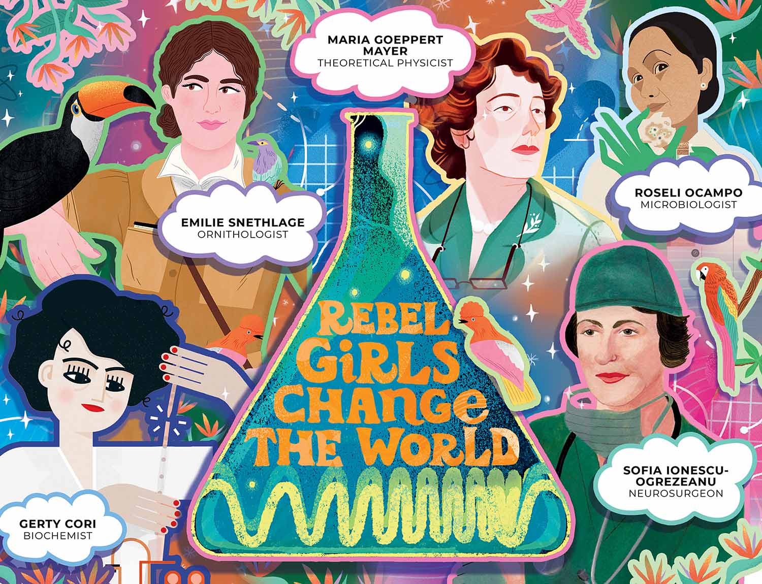 Rebel Girls Inventors Famous People Jigsaw Puzzle
