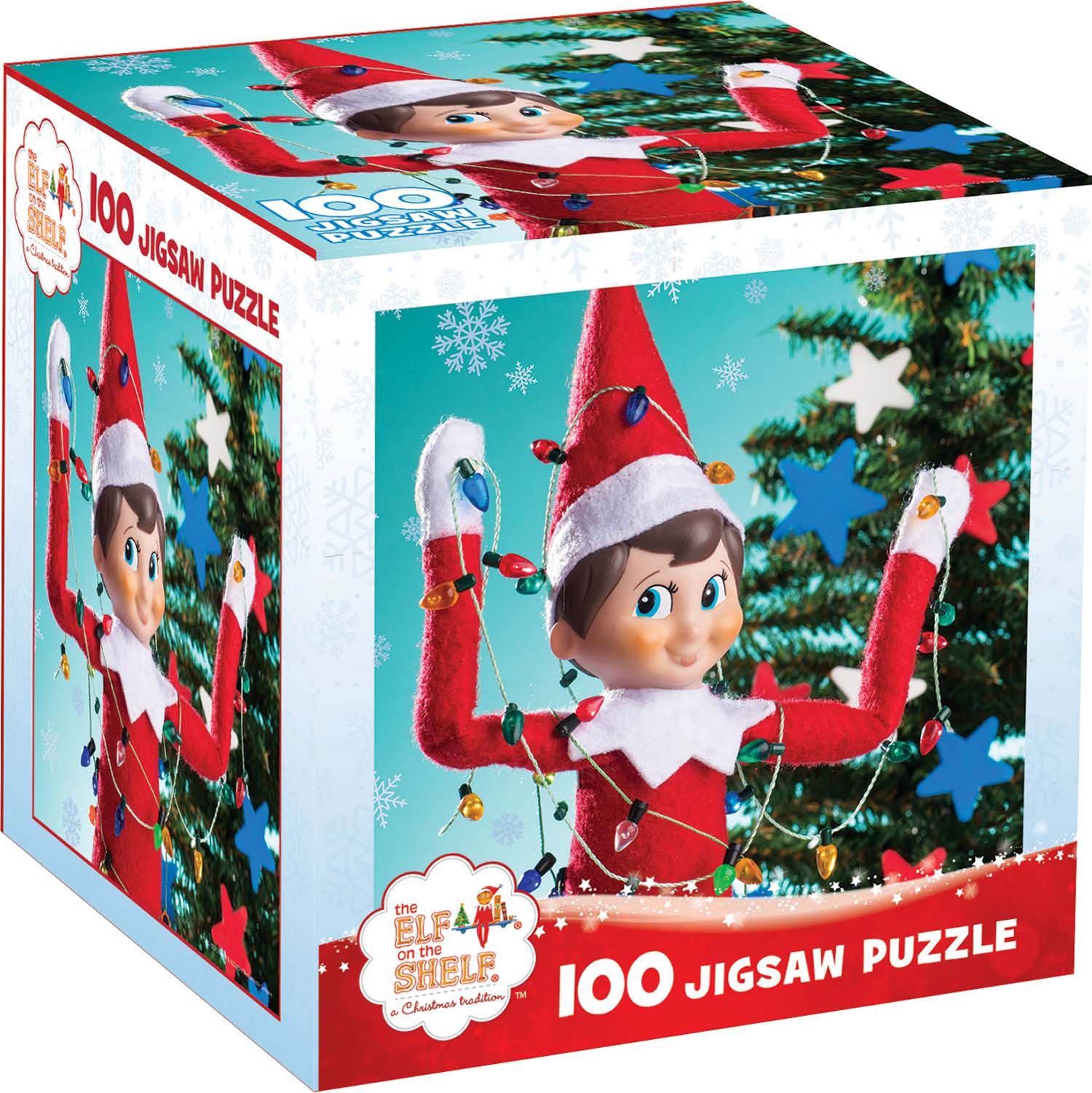 Elf on The Shelf  Christmas Jigsaw Puzzle