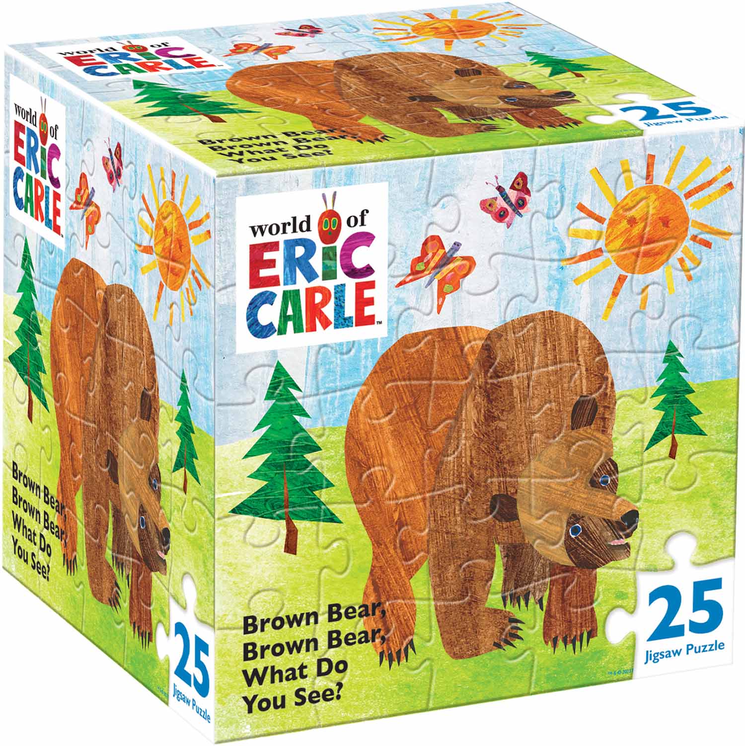 World of Eric Carle - Brown Bear  Educational Jigsaw Puzzle
