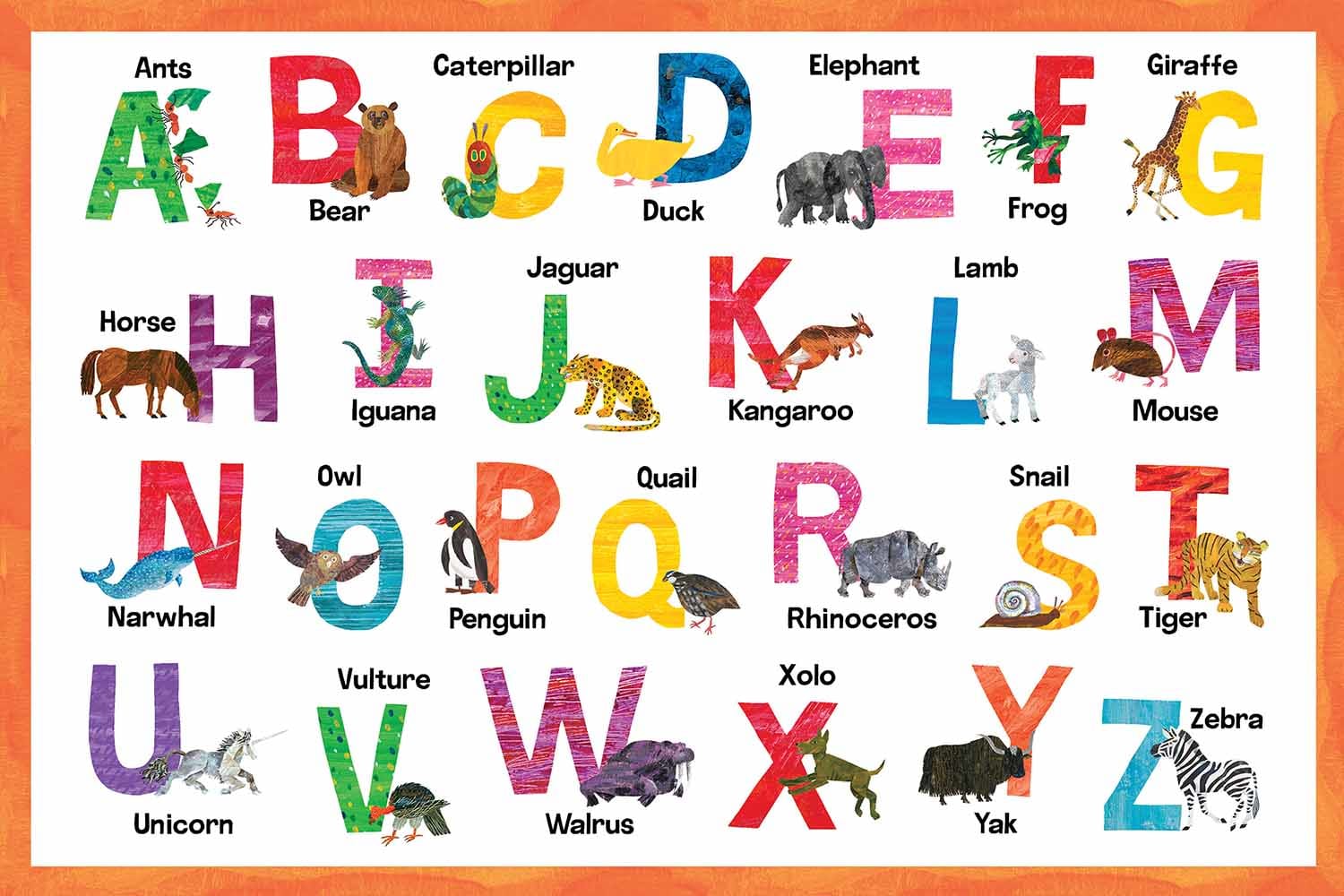 Eric Carle - Alphabet Educational
