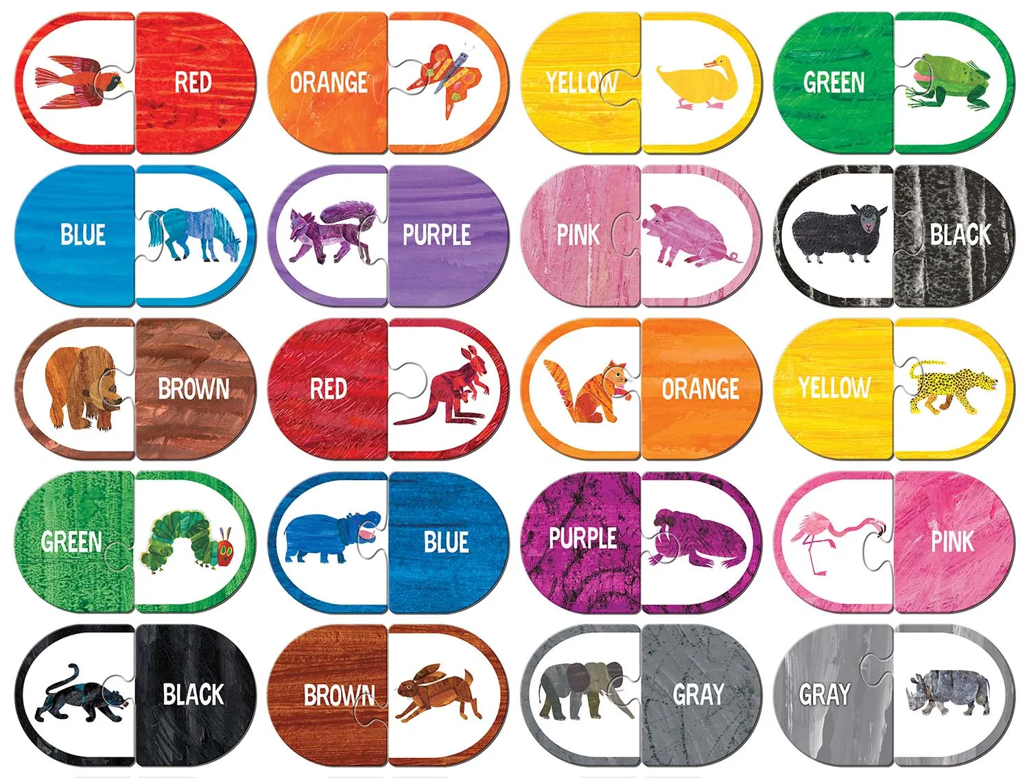 Eric Carle - Colors Matching Puzzles