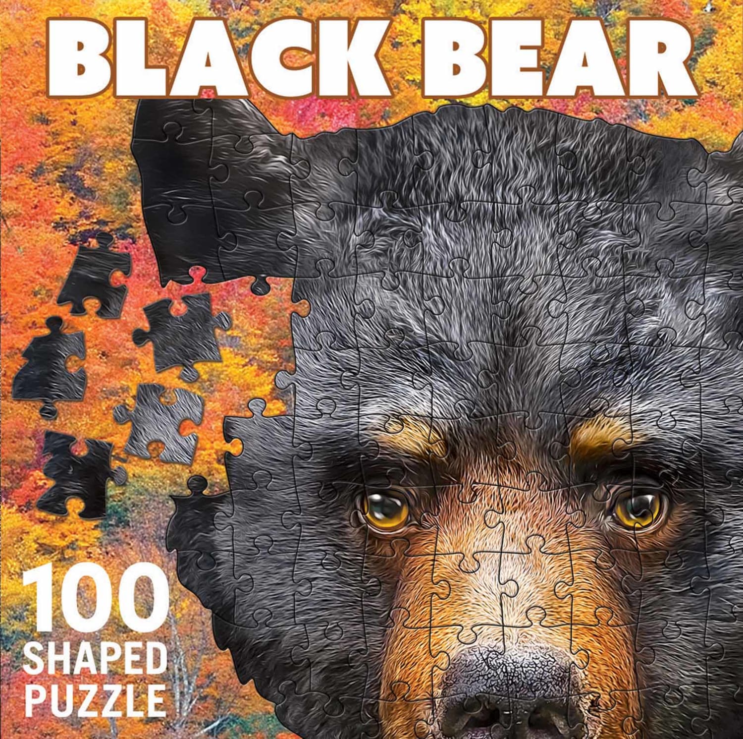 Black Bear 100 Piece Squzzle