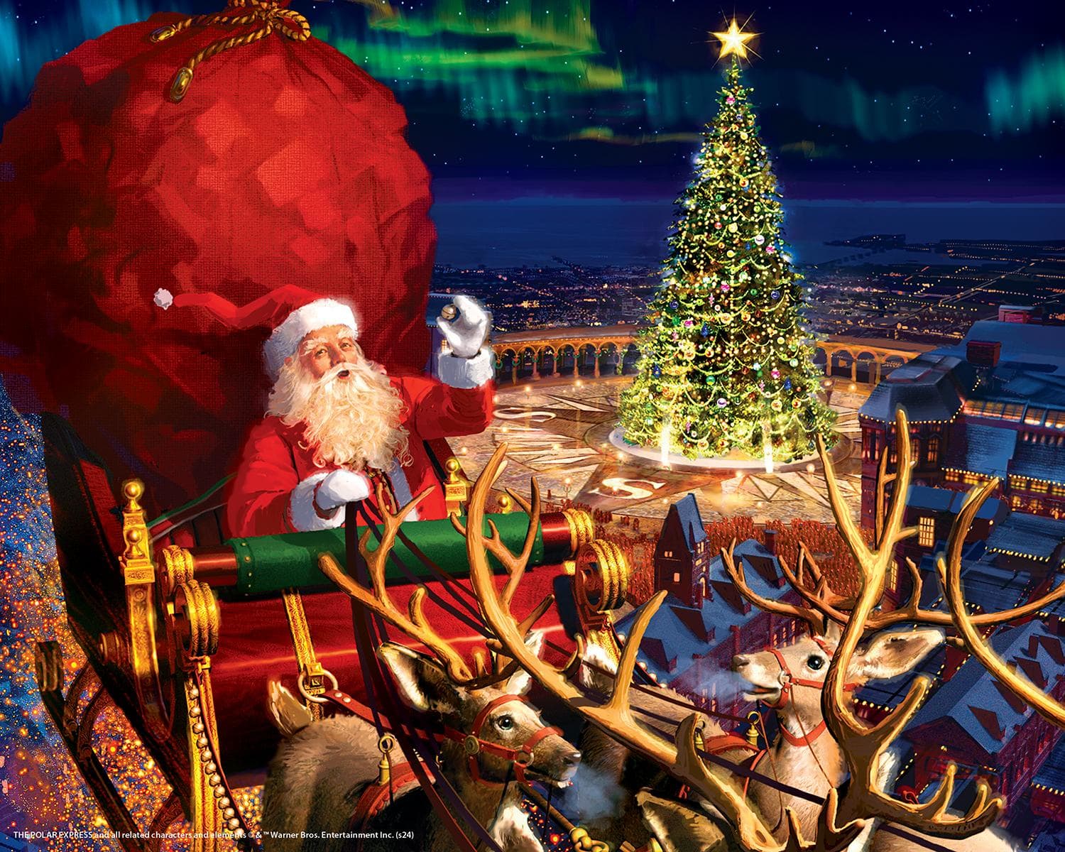 The Polar Express - 4 Pack 100 Piece Puzzles - Scratch and Dent