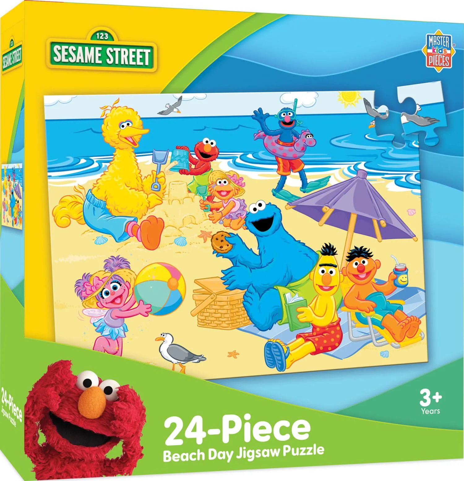Sesame Street - Beach Day 24 Piece Puzzle