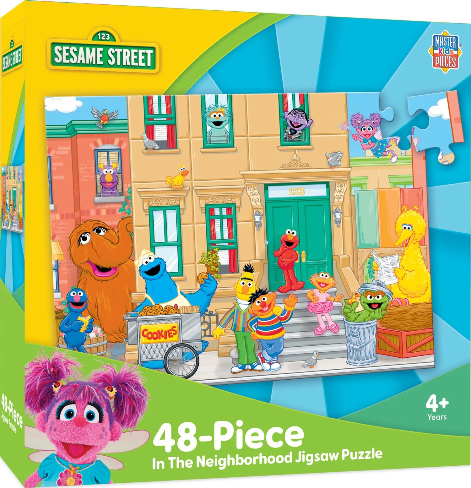 Sesame Street - In the Neighborhood 48 Piece Puzzle - Scratch and Dent
