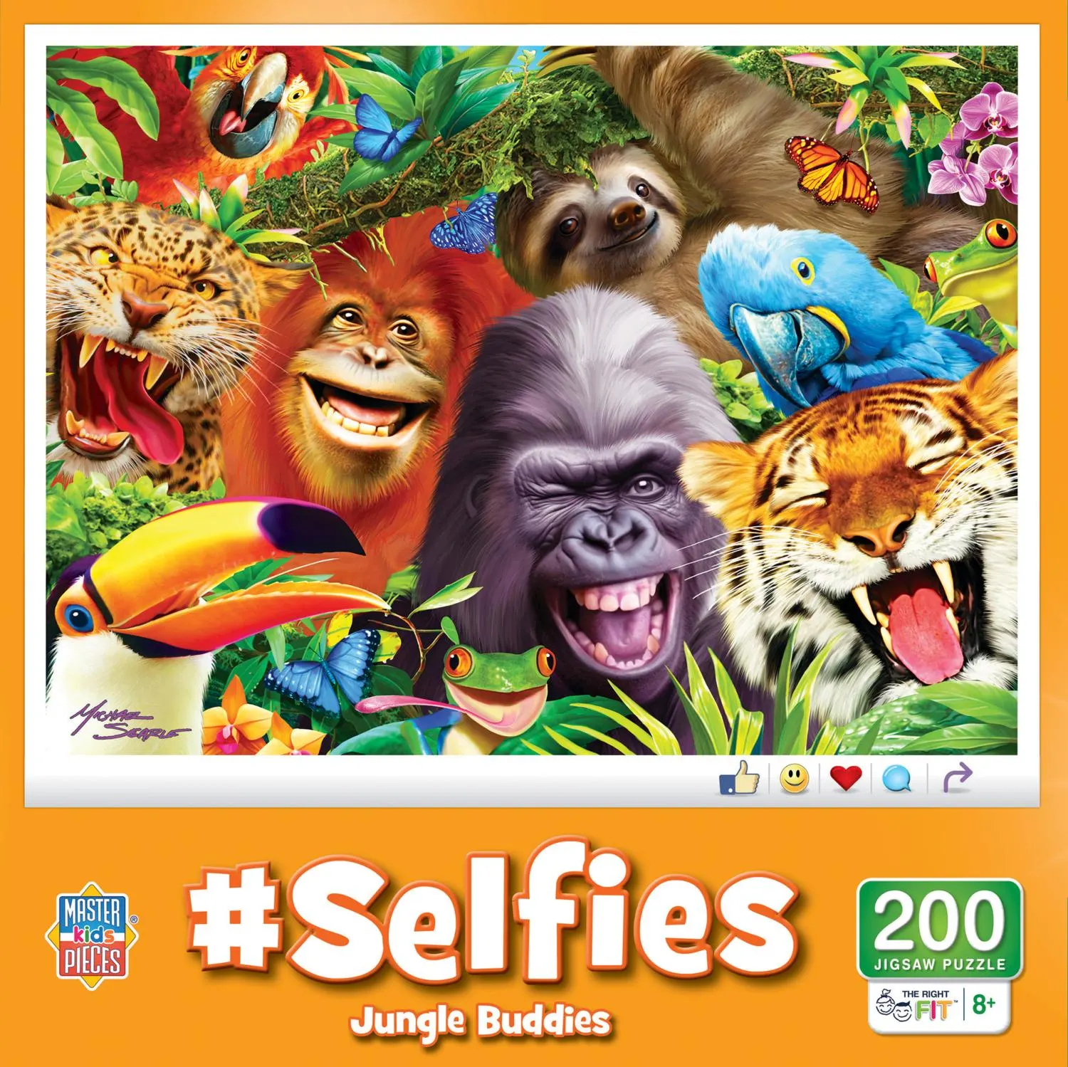Selfies - Jungle Friends