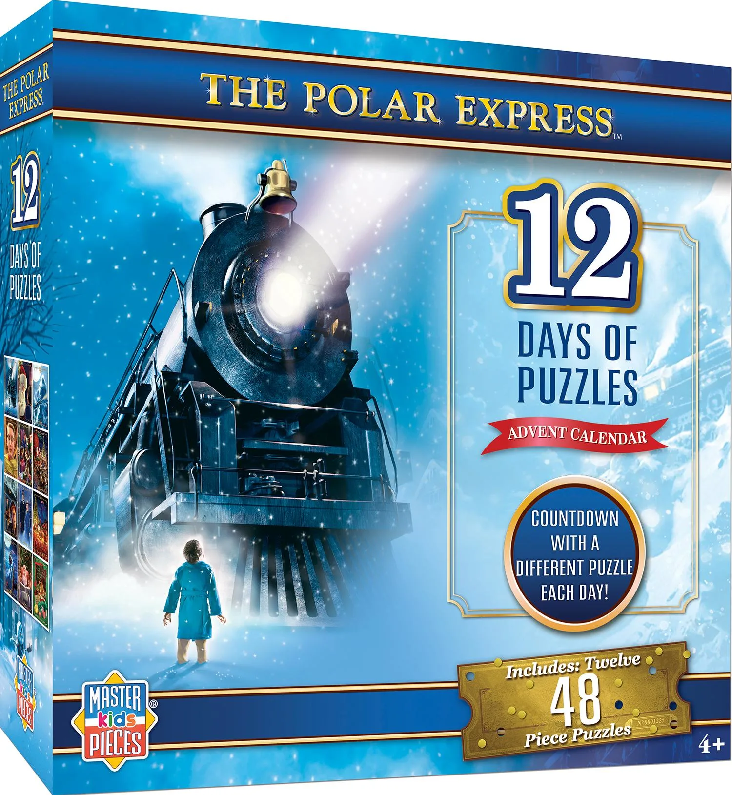 12 Days of Polar Express Puzzles - Advent Calendar