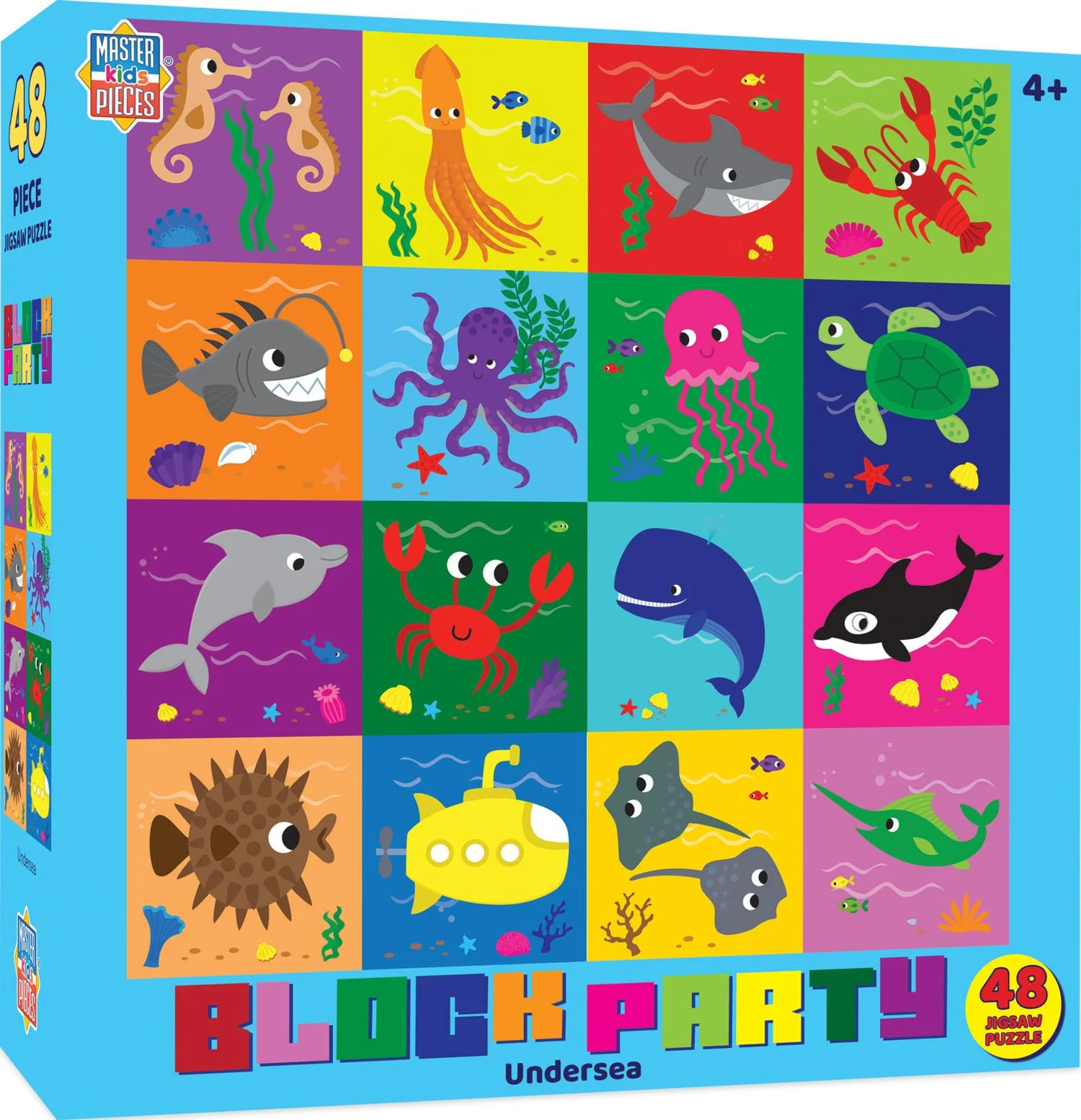 Block Party - Farm 48 Piece Puzzle - Scratch and Dent