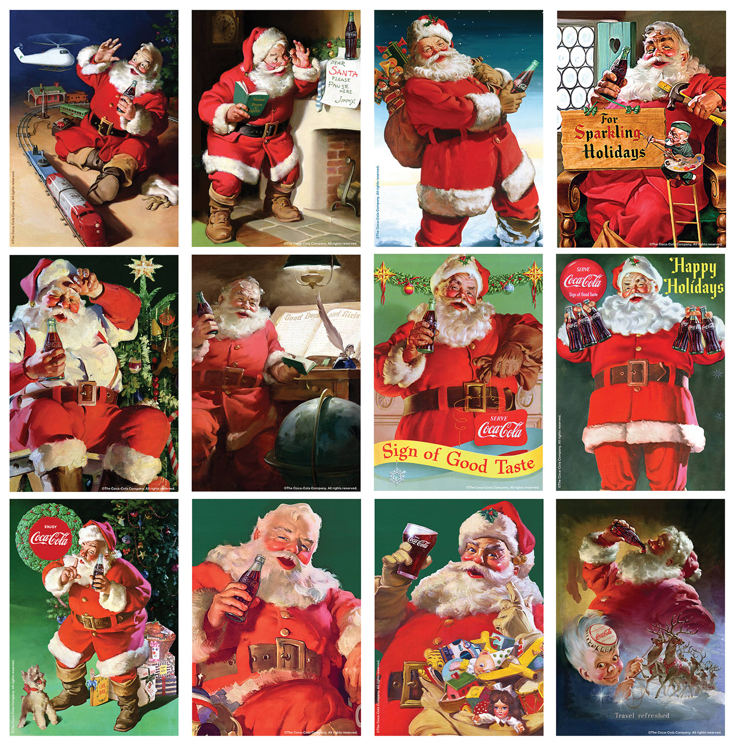 Coca-Cola 12 Days of Puzzles - Advent Calendar