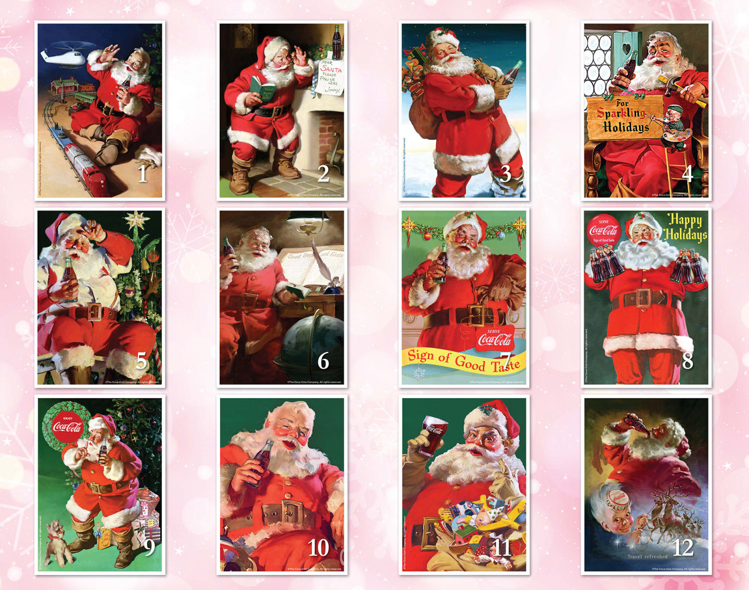 Coca-Cola 12 Days of Puzzles - Advent Calendar