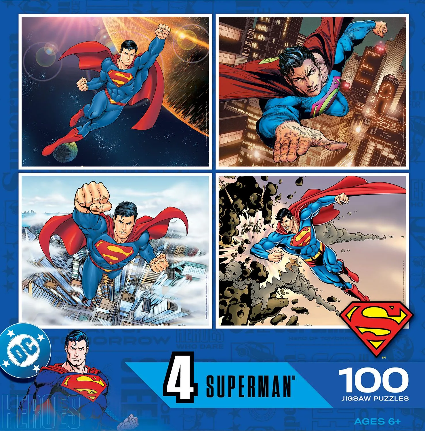 Superman - 4 Pack Superheroes