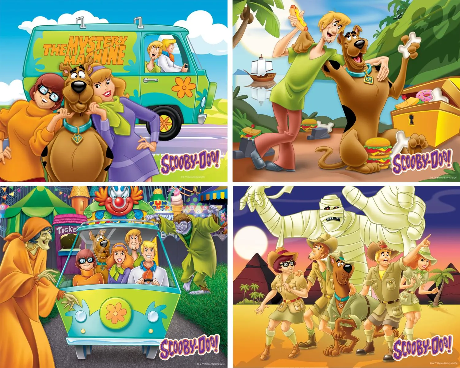 Scooby-Doo! - 4 Pack