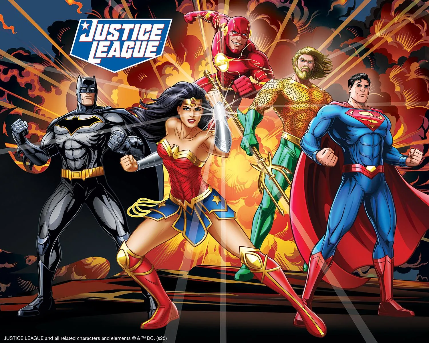 Justice League - 4 Pack 100 Piece Puzzles