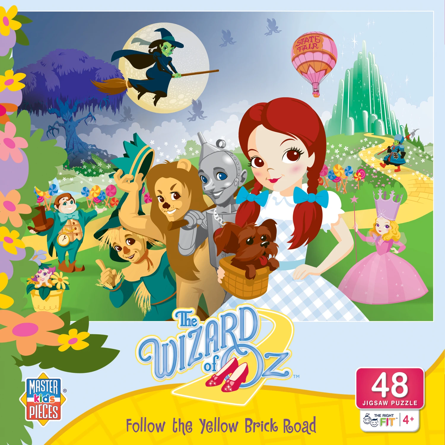 Wizard of Oz - Follow the Yellow Brick Road 48pc Puzzle Movies & TV