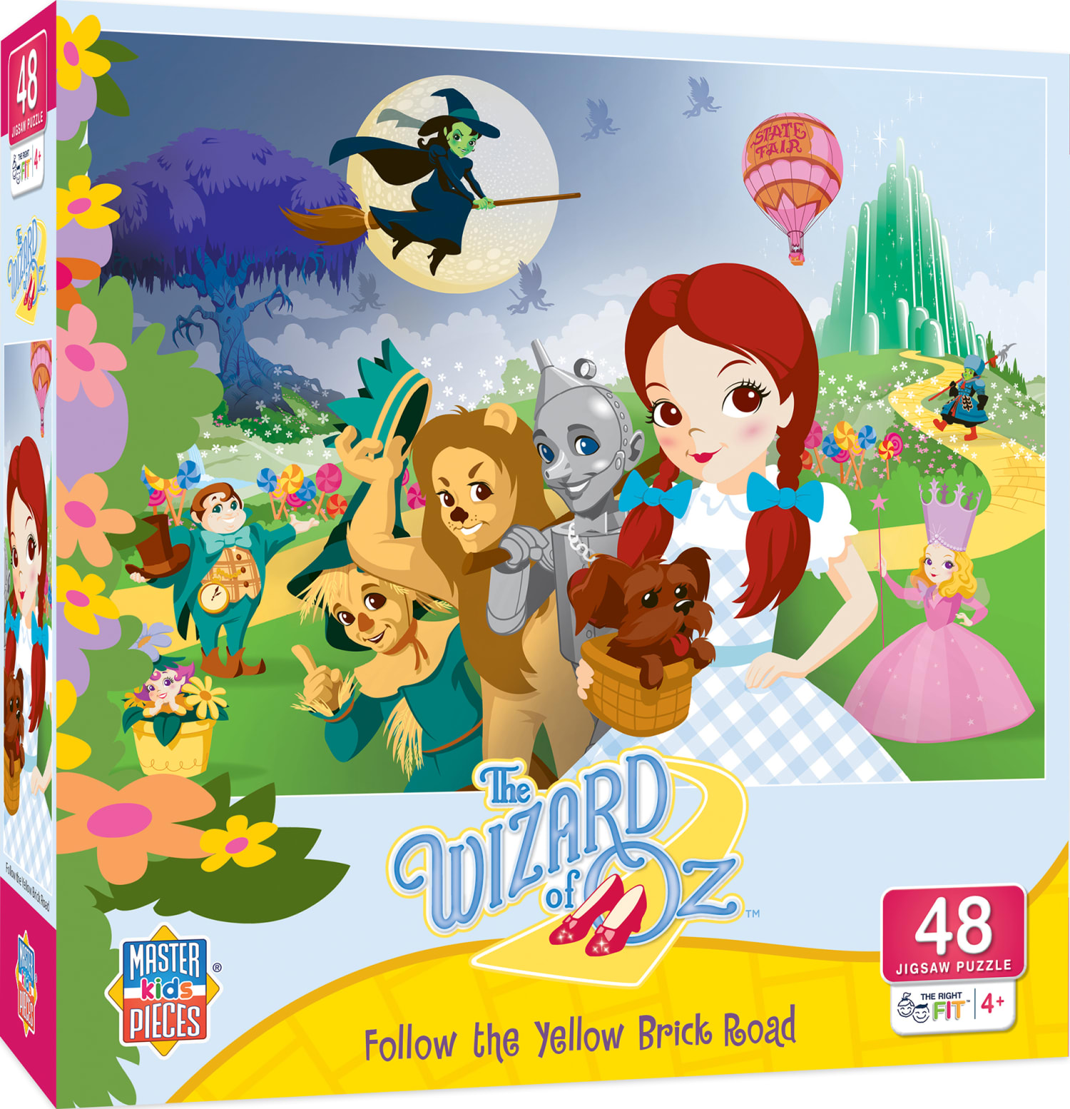Wizard of Oz - Follow the Yellow Brick Road 48pc Puzzle