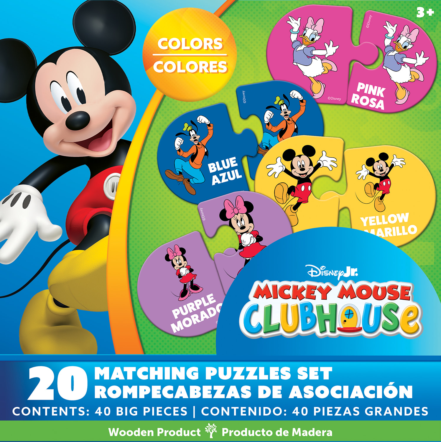 Disney - Mickey & Friends Matching Color Puzzles Disney
